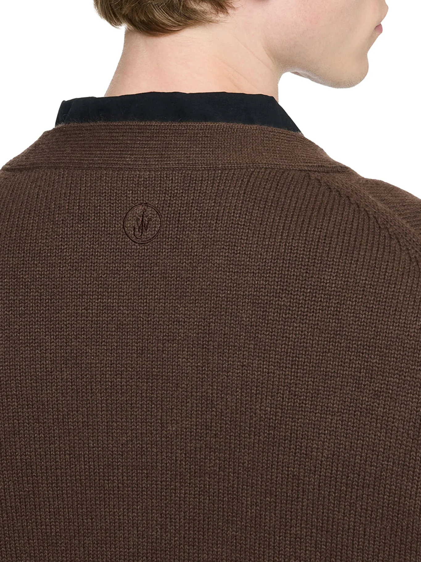 CONTRAST LAYERED CARDIGAN - Image 5
