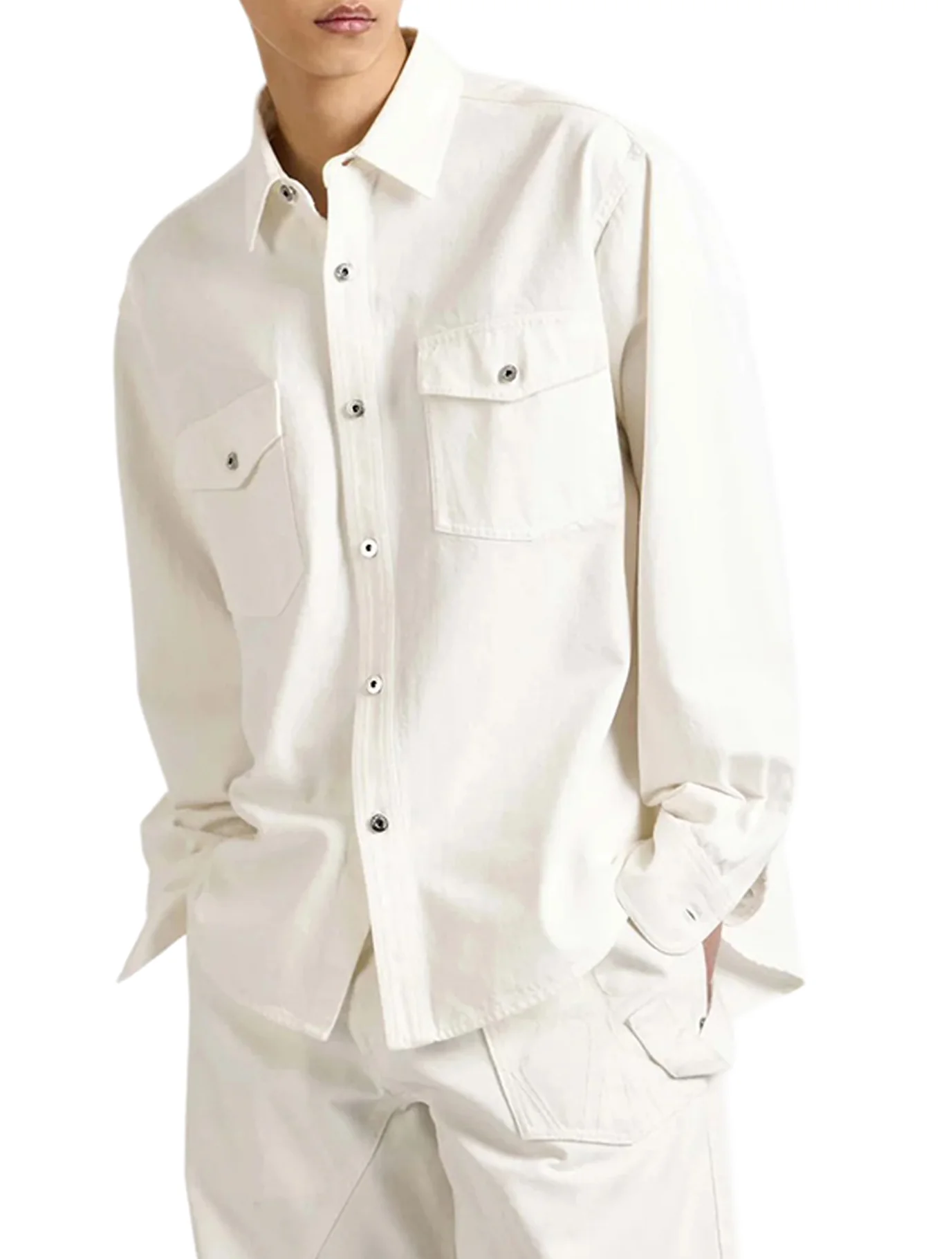 OVERSIZED DENIM SHIRT - Image 3