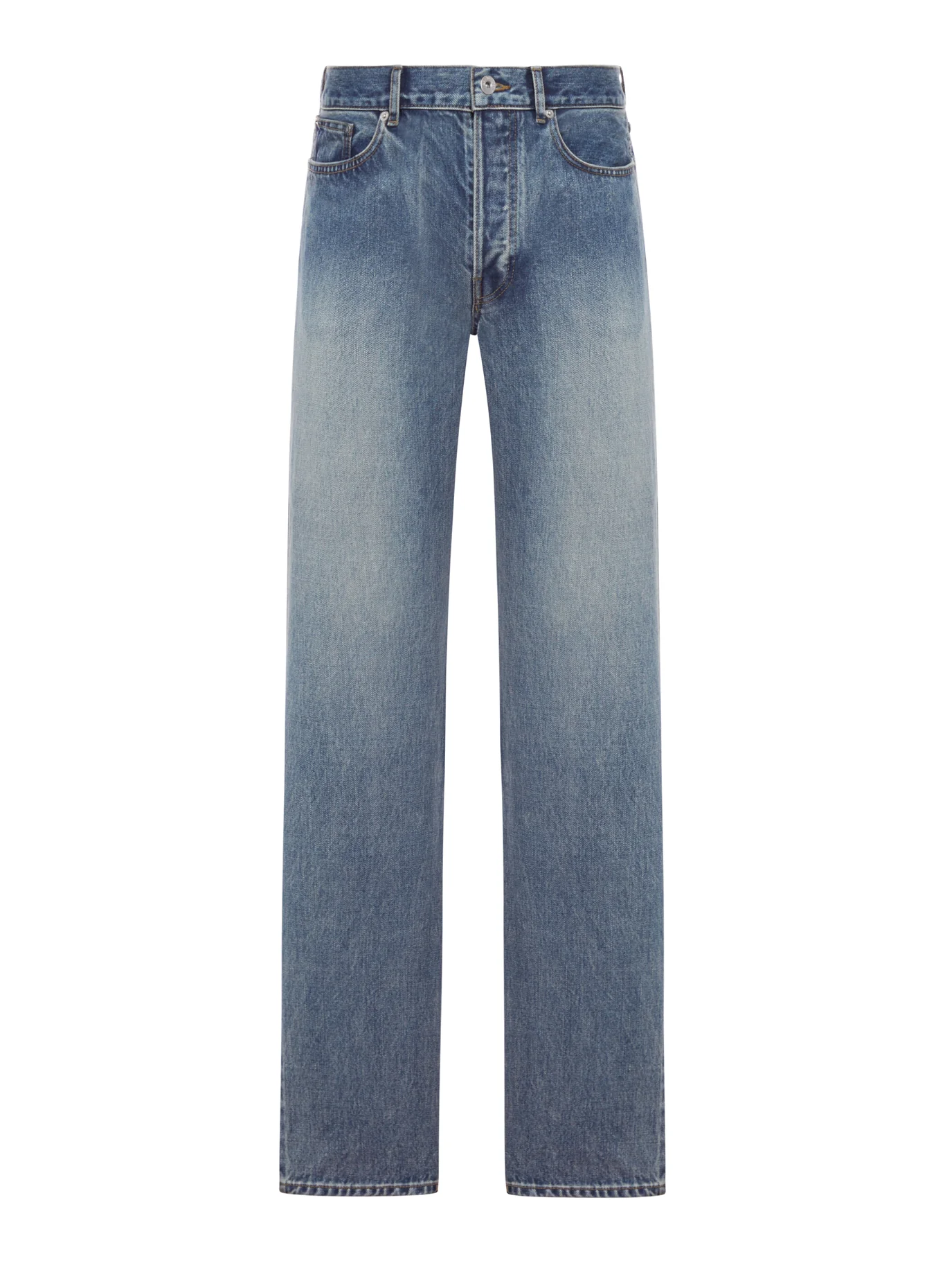 STRAIGHT LEG DENIM JEANS