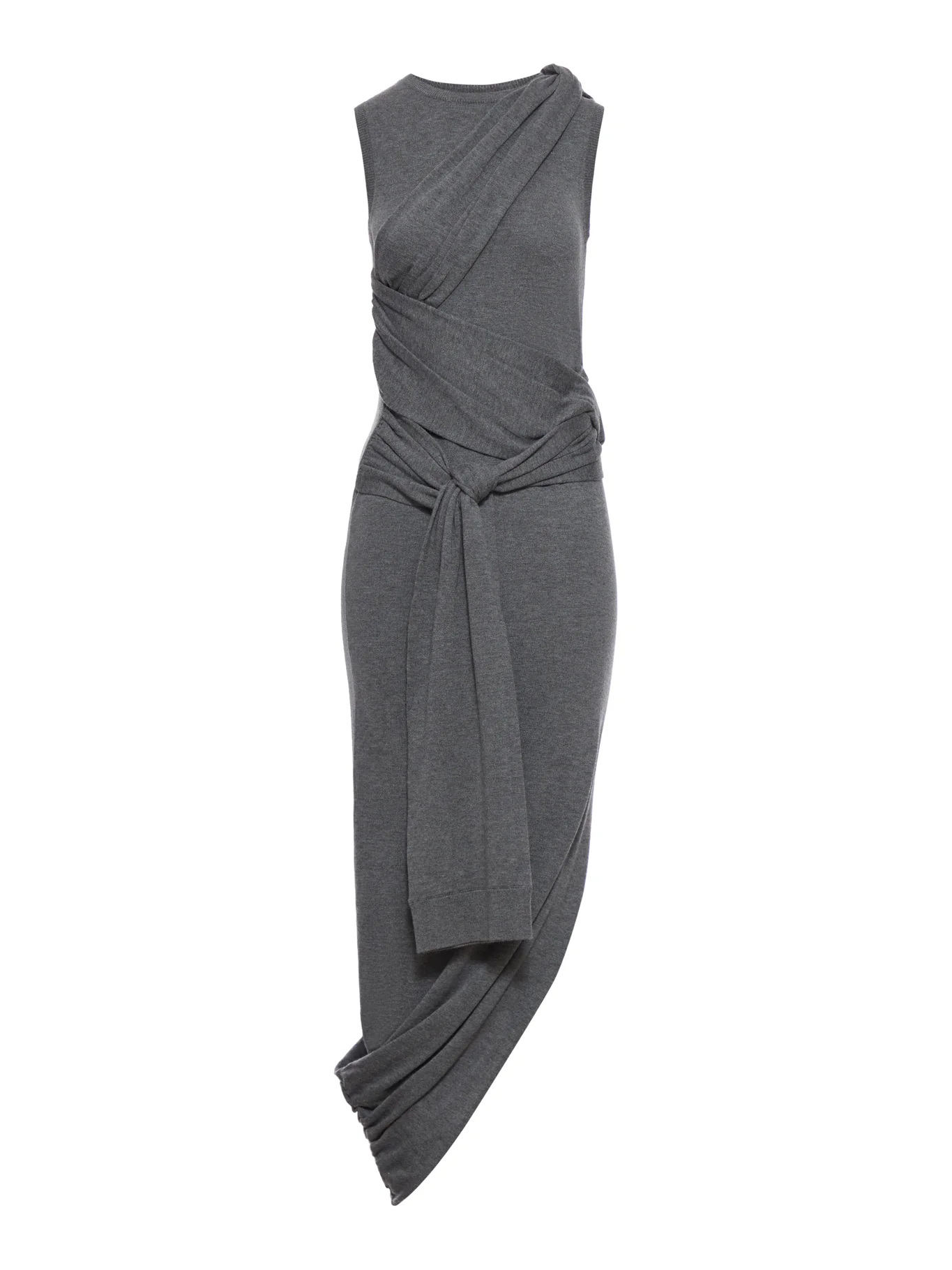 TIE DETAIL SLEEVELESS DRESS