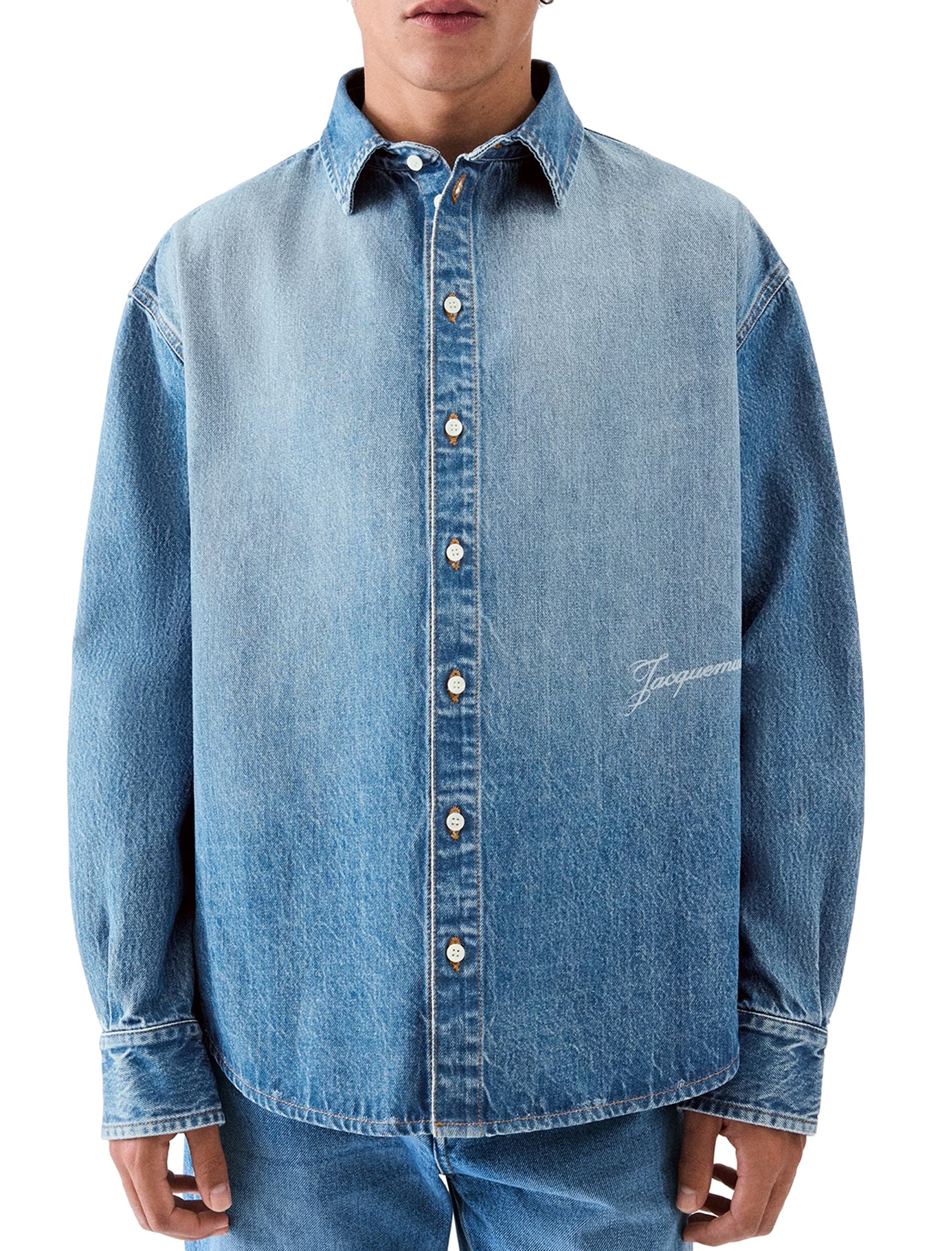 SIMON DE-NĂMES DENIM SHIRT - Image 3