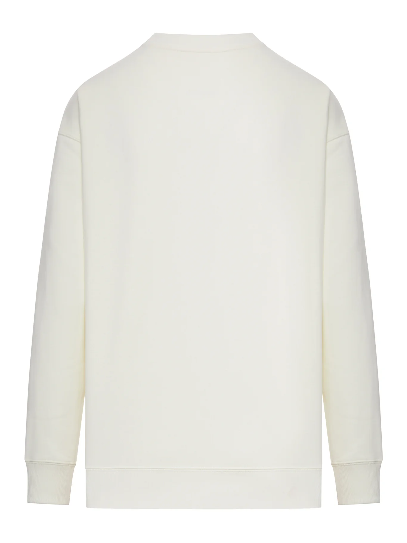 CREW NECK COTTON SWEATSHIRT WITH LOGO - Image 2