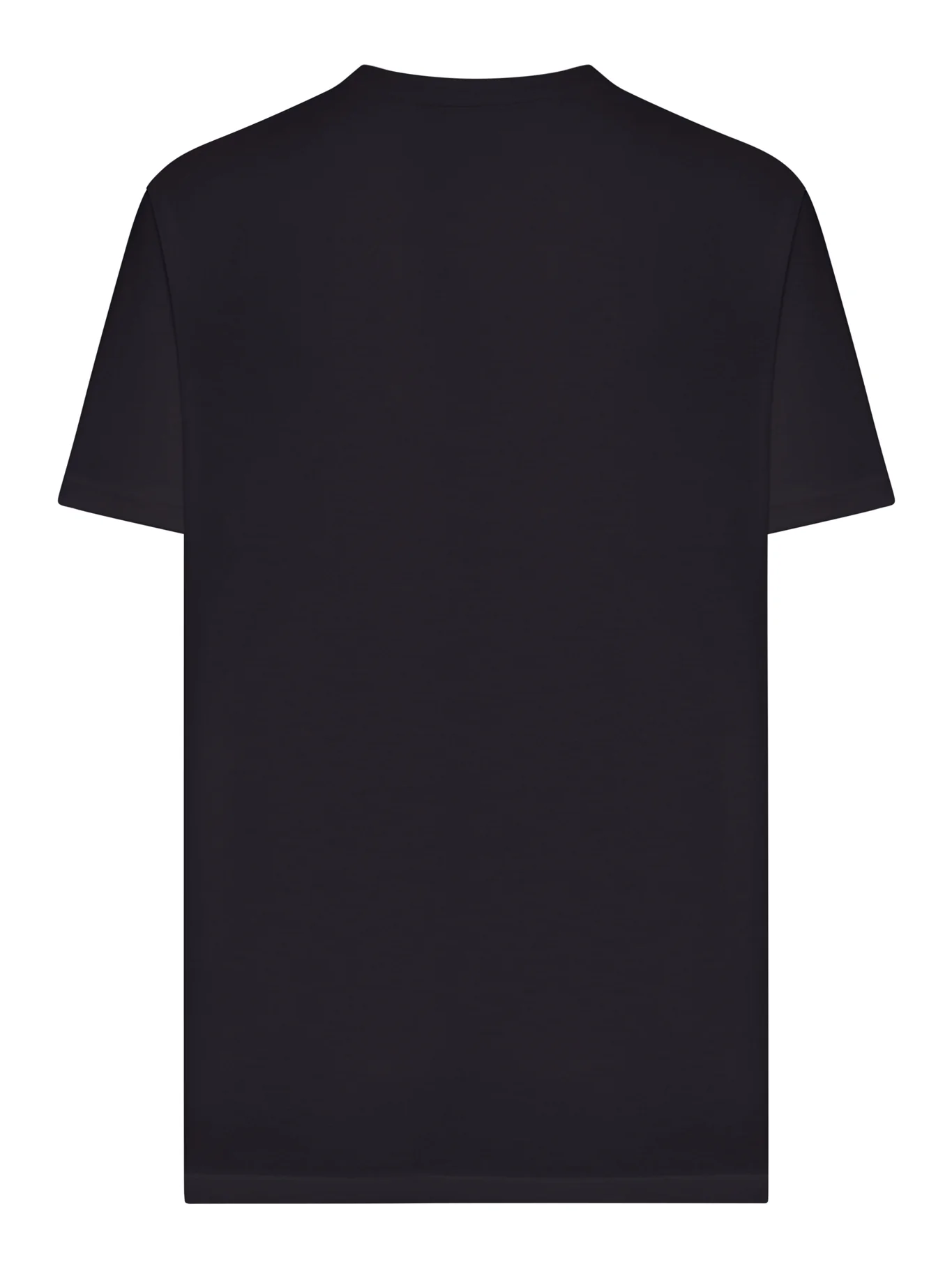 CREW NECK COTTON T-SHIRT WITH LOGO - Image 2