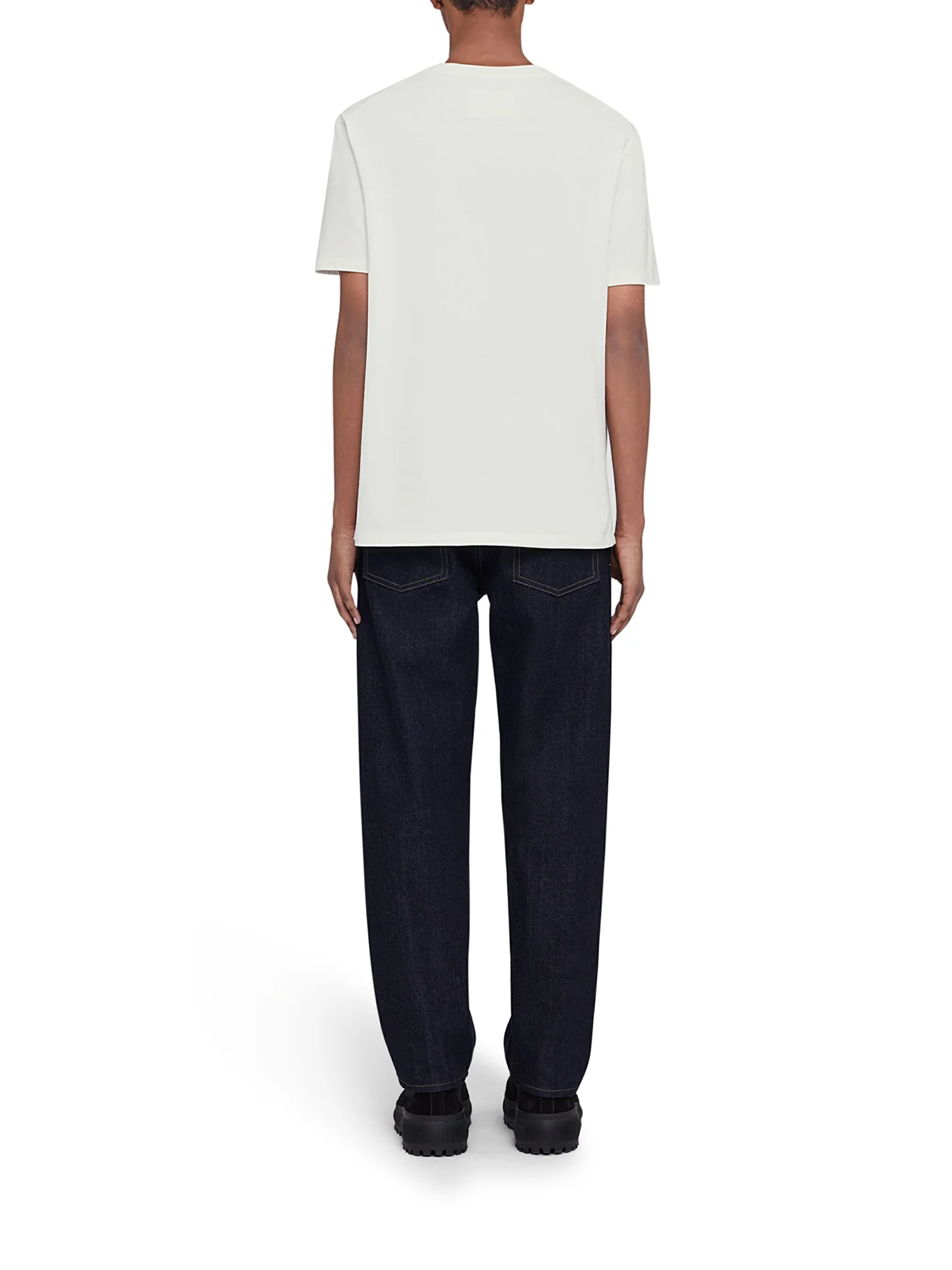 CREWNECK T-SHIRT WITH JIL SANDER LOGO - Image 4
