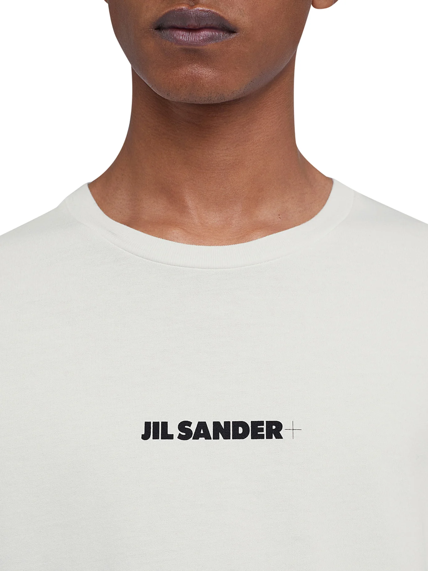 CREWNECK T-SHIRT WITH JIL SANDER LOGO - Image 6
