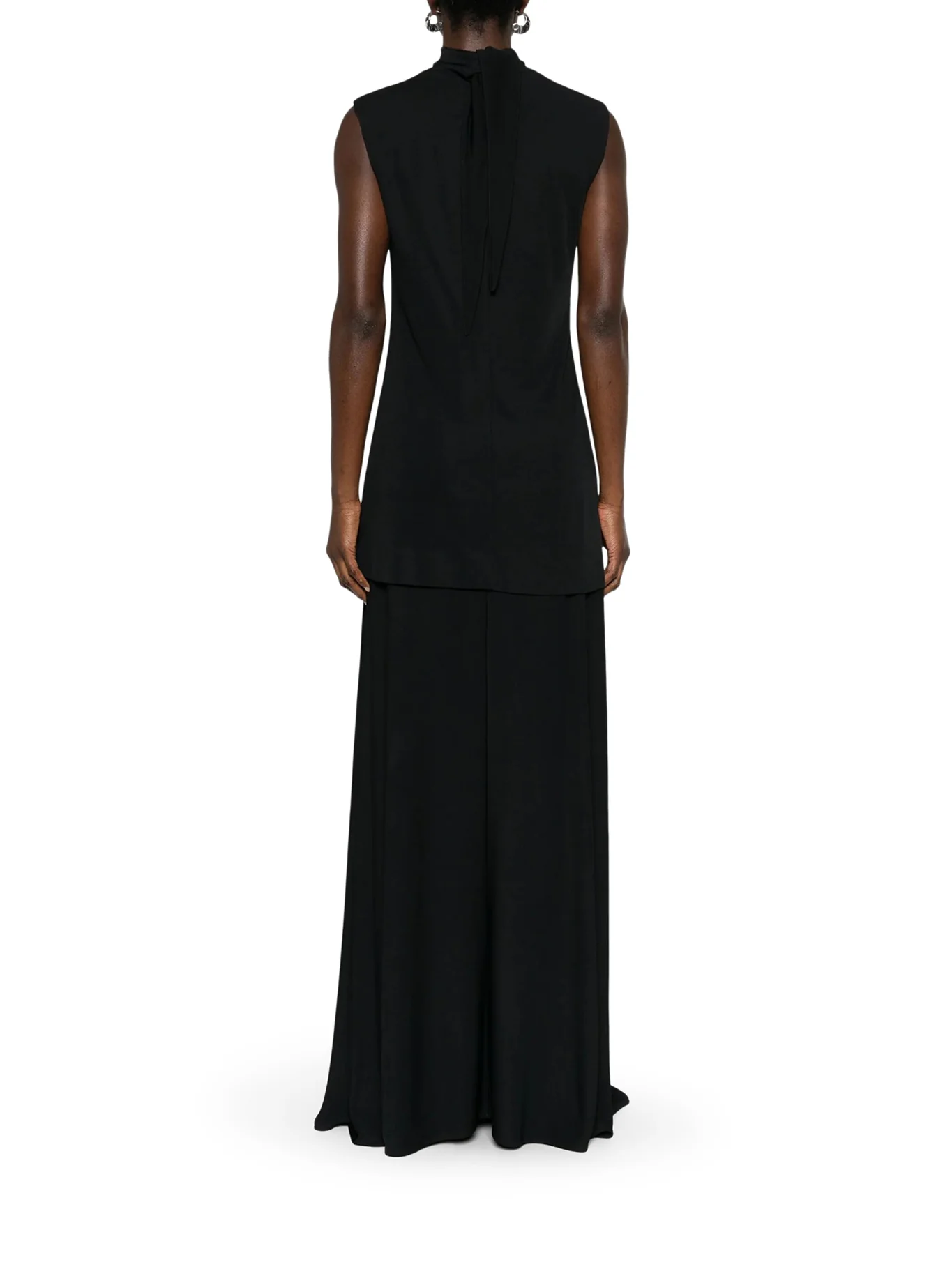 LONG SLEEVELESS DRESS - Image 3