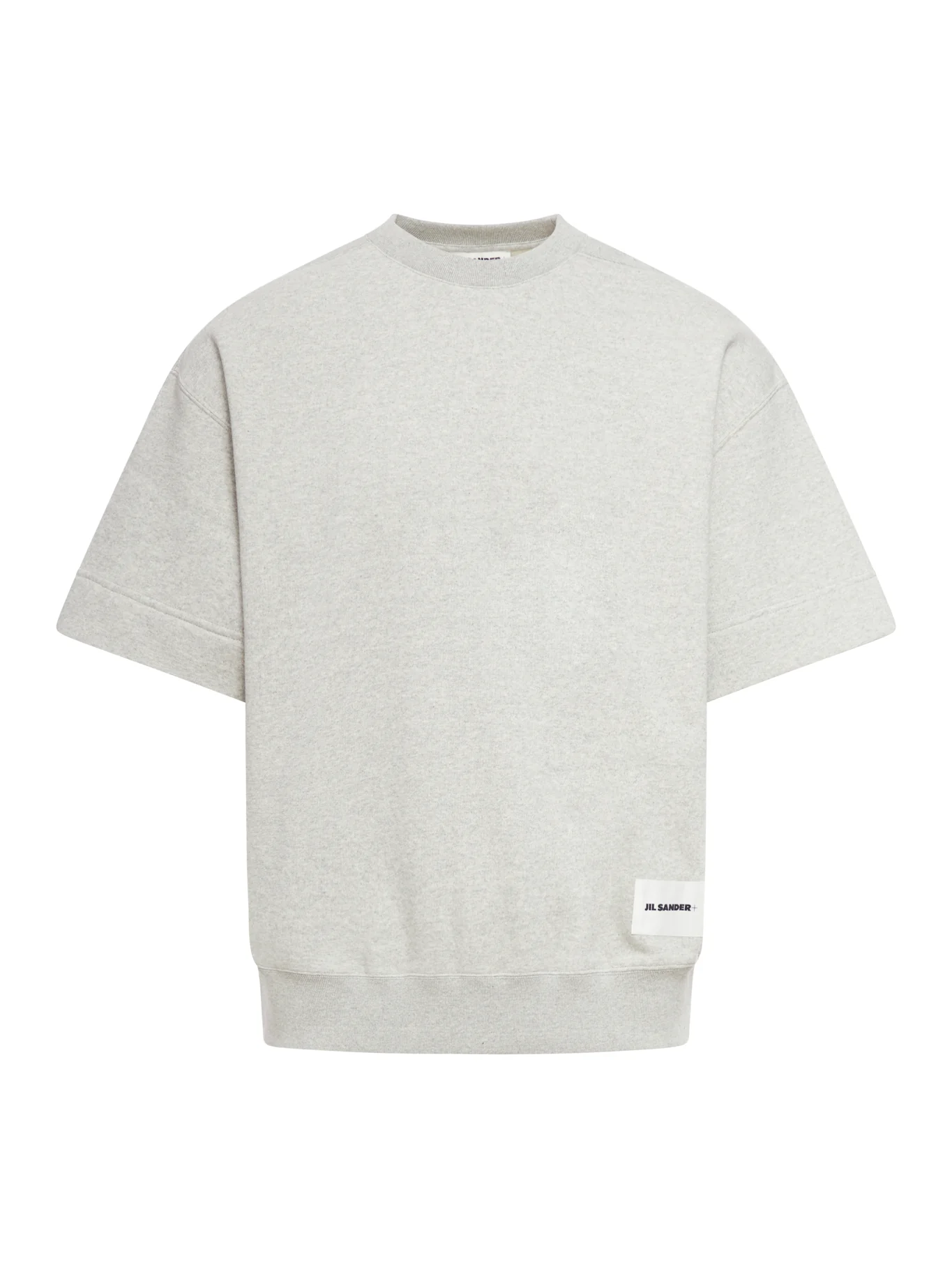SHORT-SLEEVE COTTON SWEATSHIRT