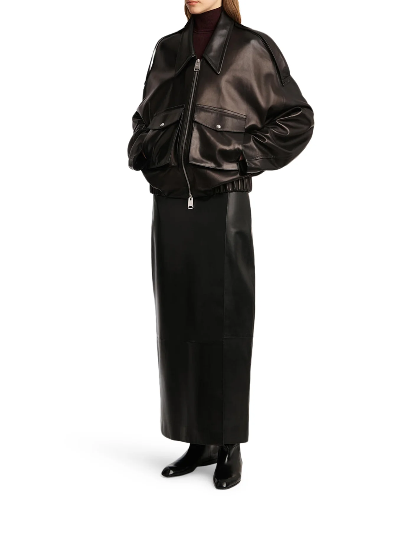 OWEY LEATHER JACKET - Image 2