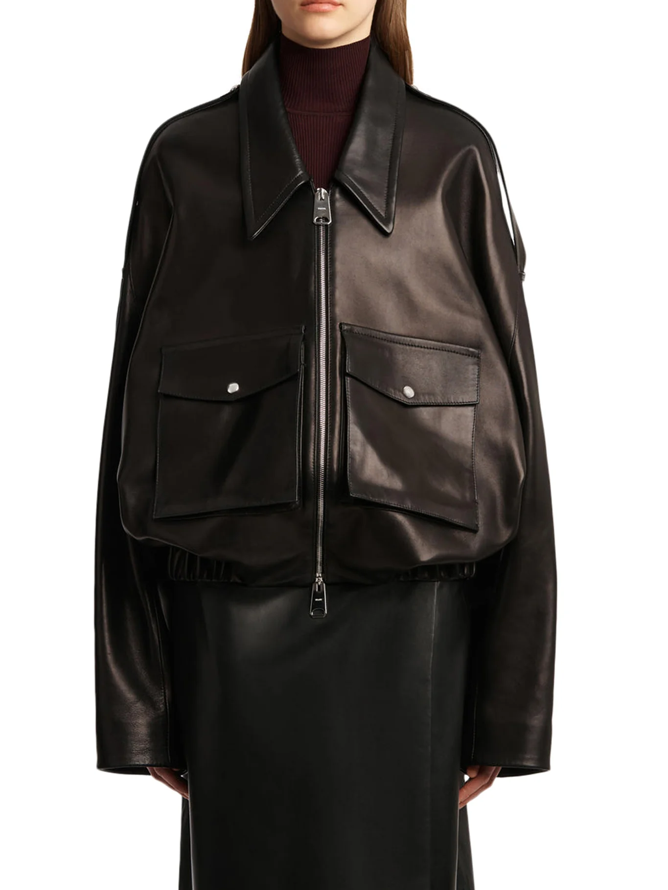 OWEY LEATHER JACKET - Image 3
