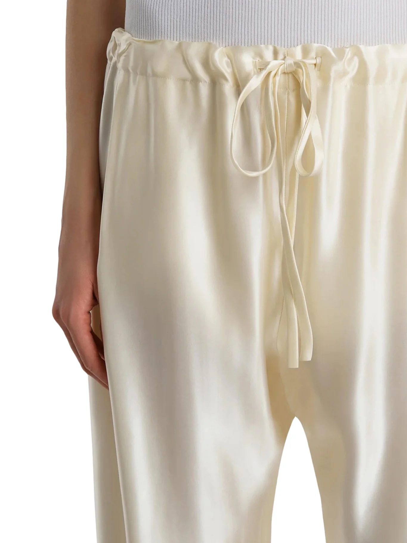 ROHEN SATIN TROUSERS - Image 5