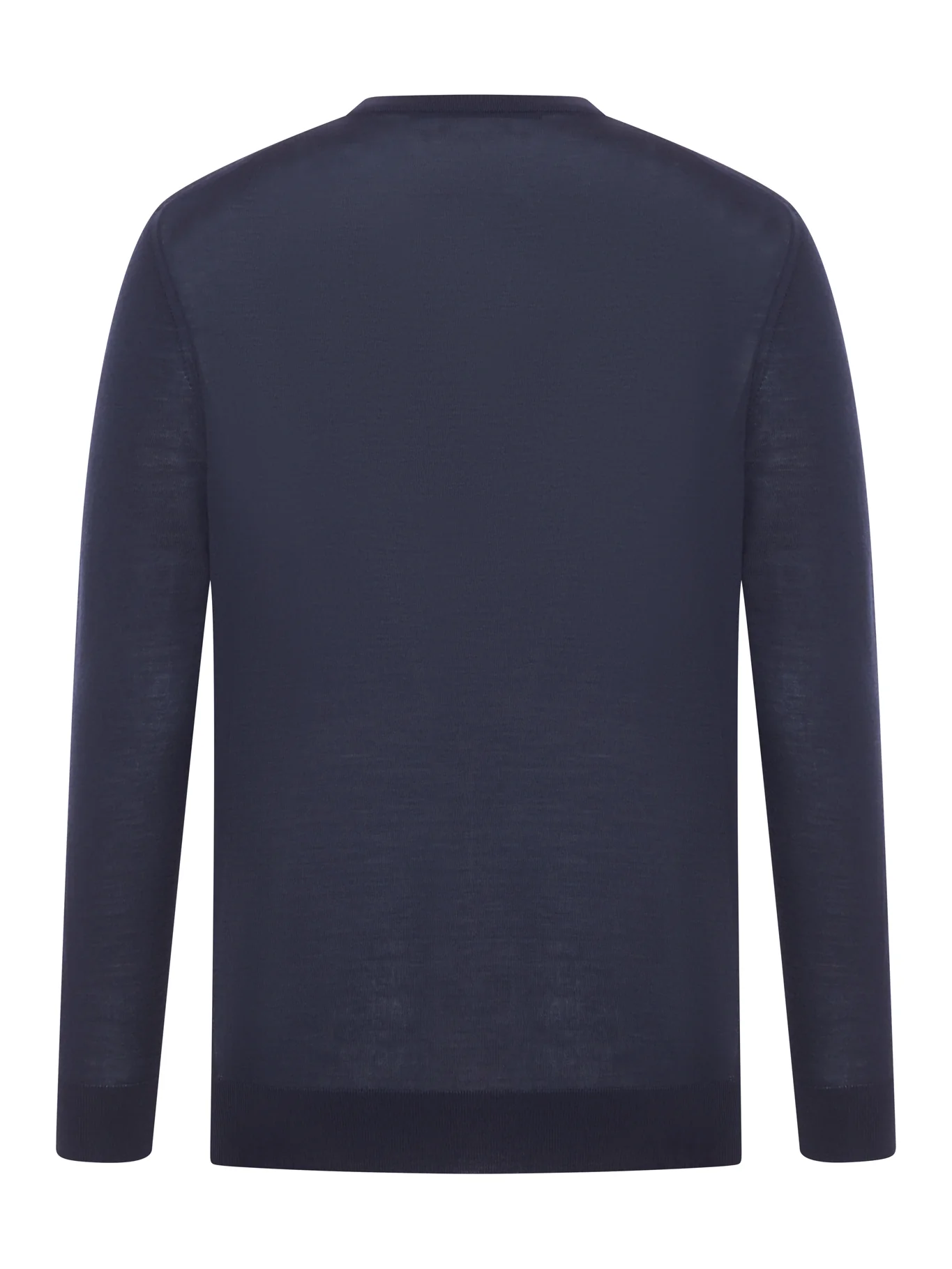 CREWNECK SWEATER IN 14 MICRON WOOL - Image 2