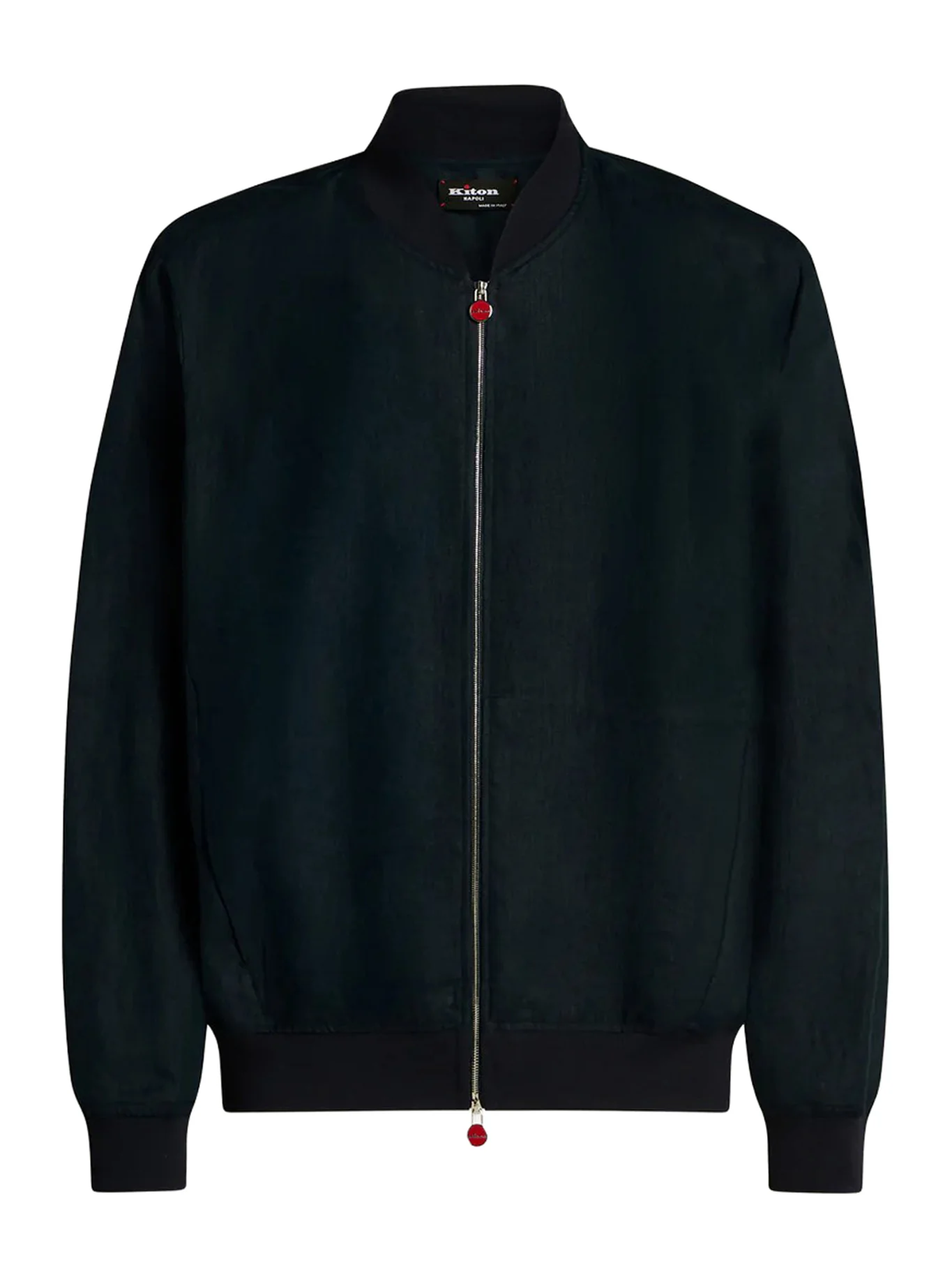 PURE LINEN JACKET WITH ZIP