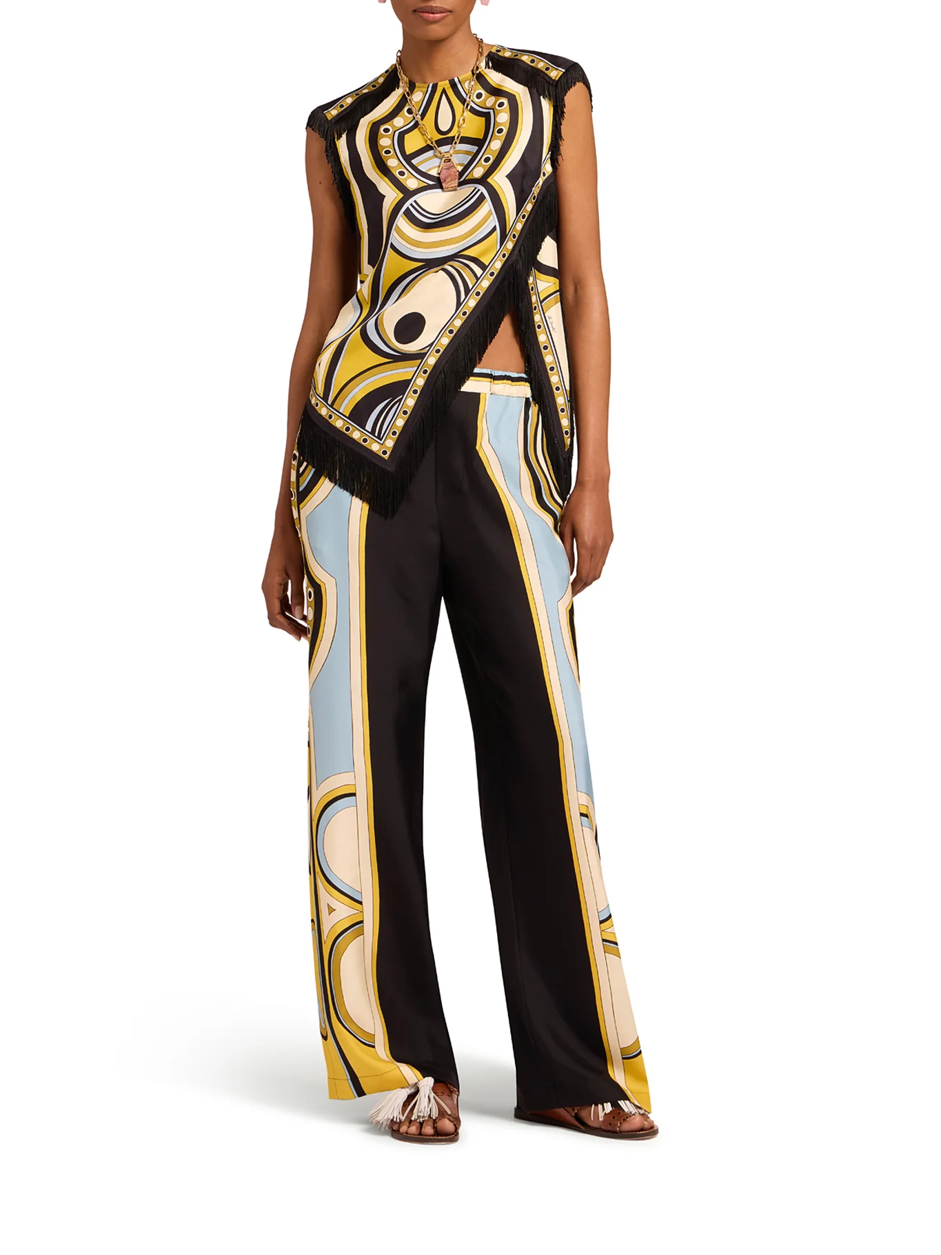 SILK CLUB TROUSERS - Image 2
