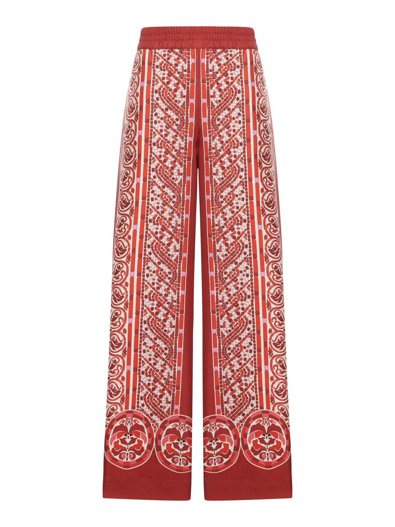 SILK PALAZZO TROUSERS