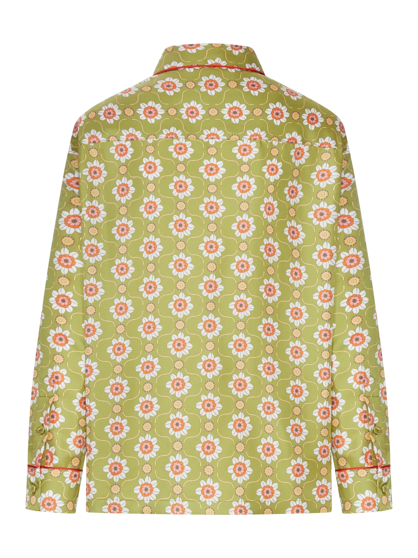 SILK SHIRT WITH FLORAL PRINT - Image 2
