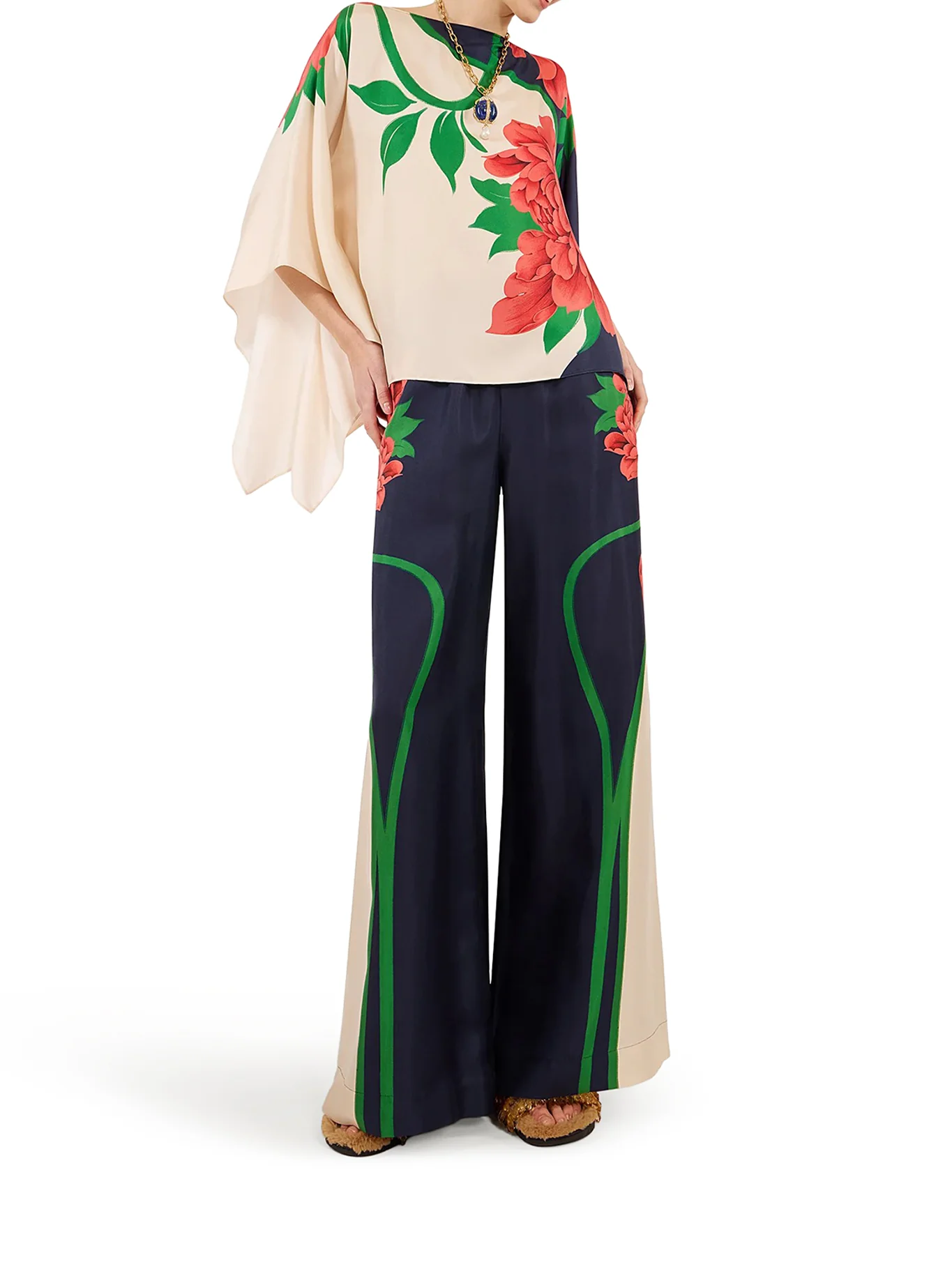 SILK TWILL TOP - Image 2