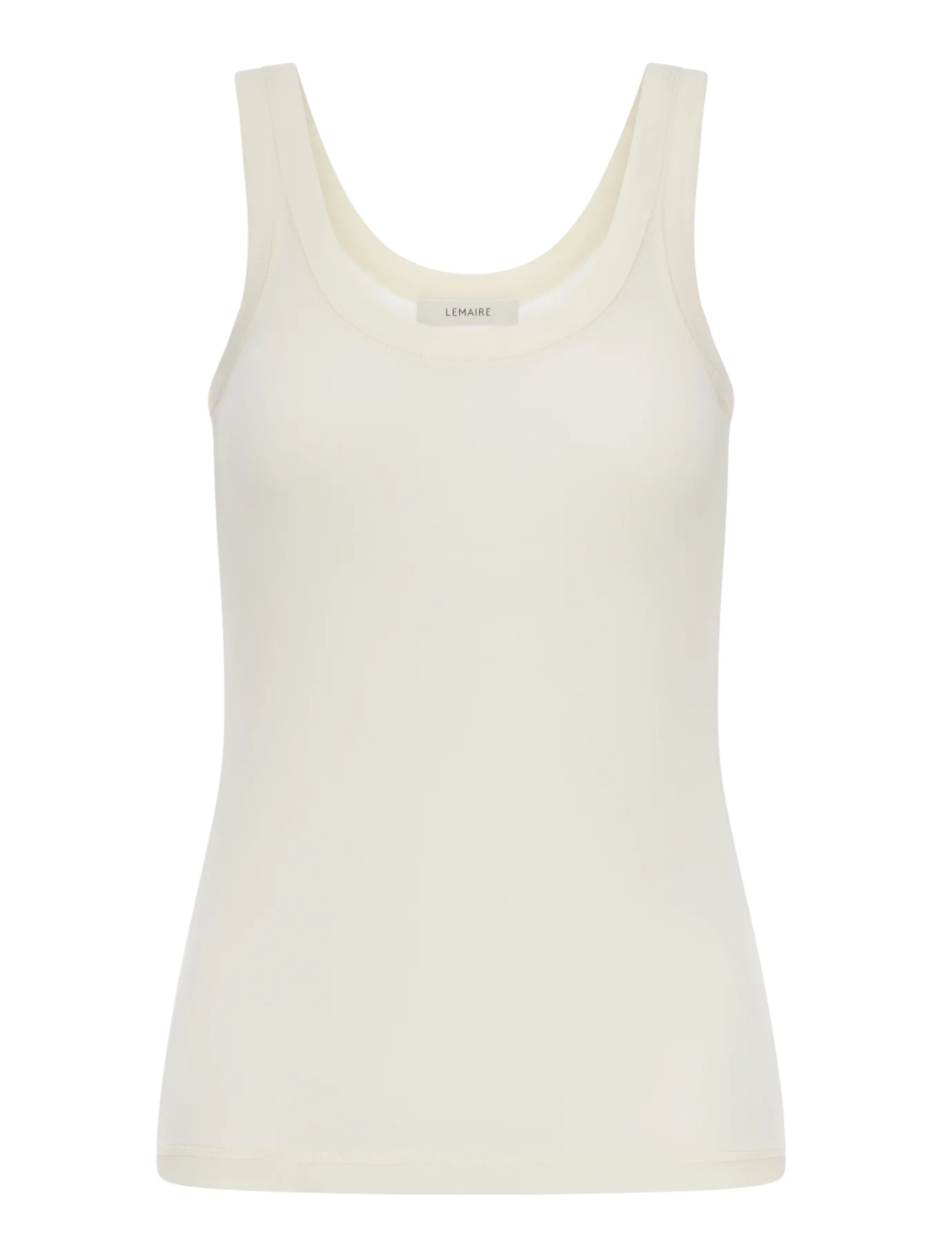 RIBBED COTTON TANK TOP