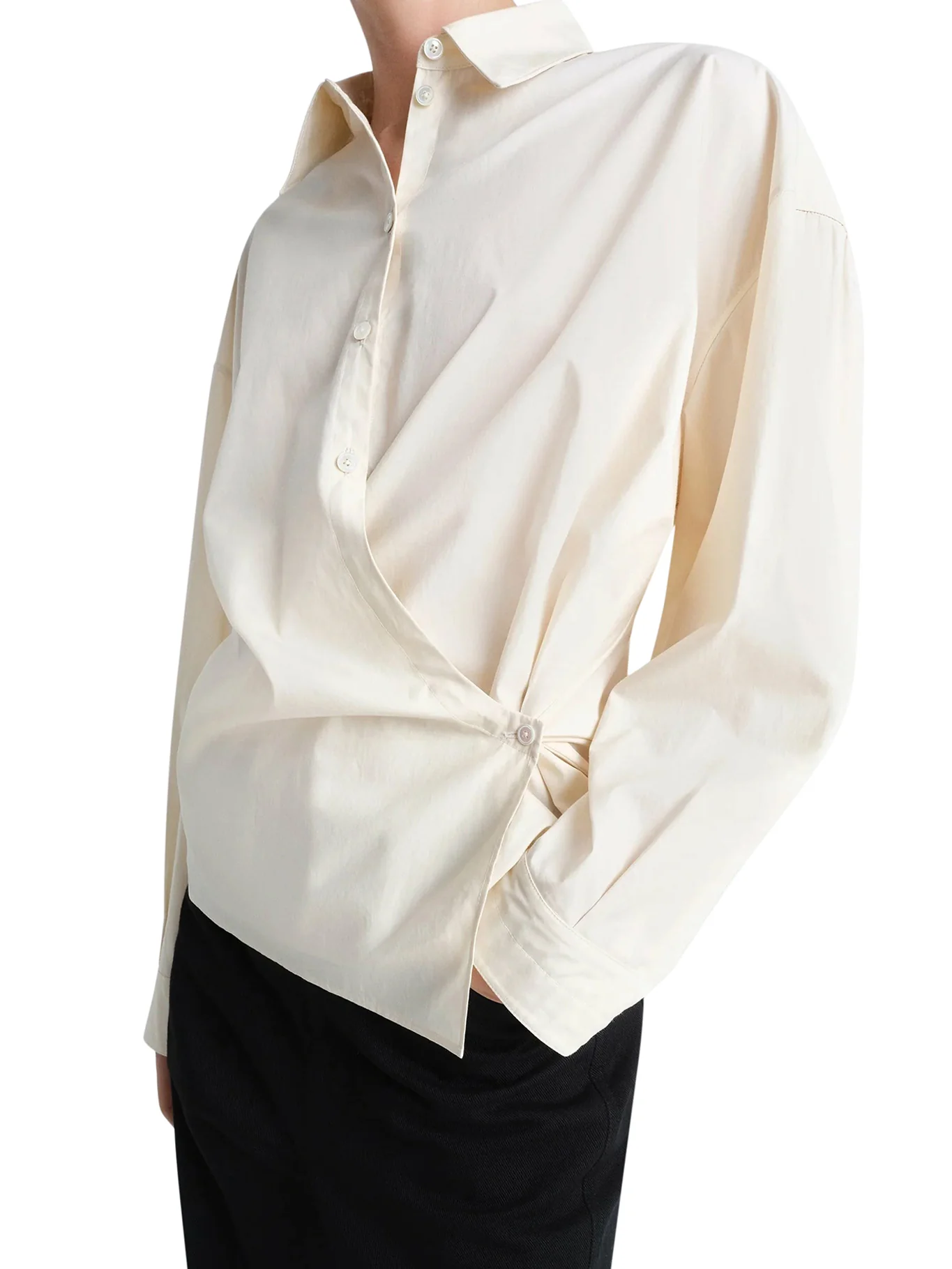 TWISTED COTTON SHIRT - Image 5