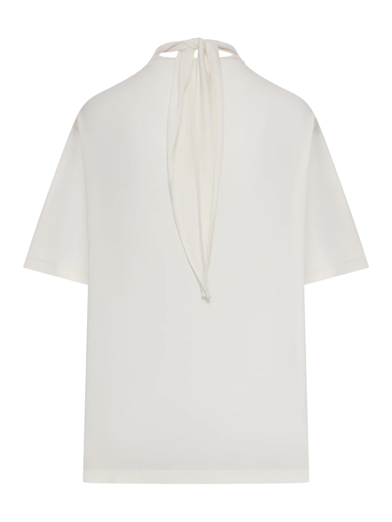 T-SHIRT WITH JERSEY SCARF - Image 2