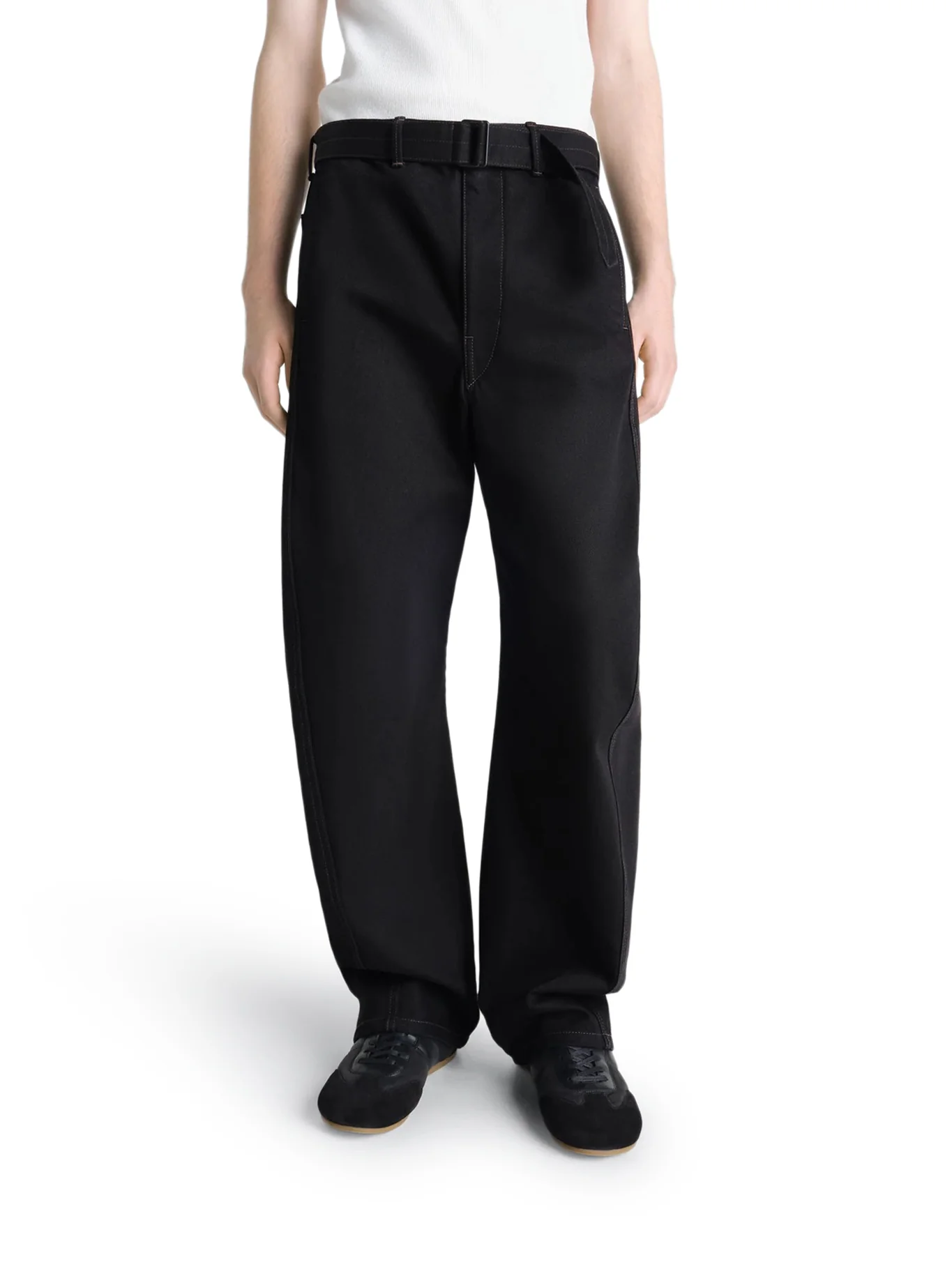 TWISTED BELTED PANTS - Image 2