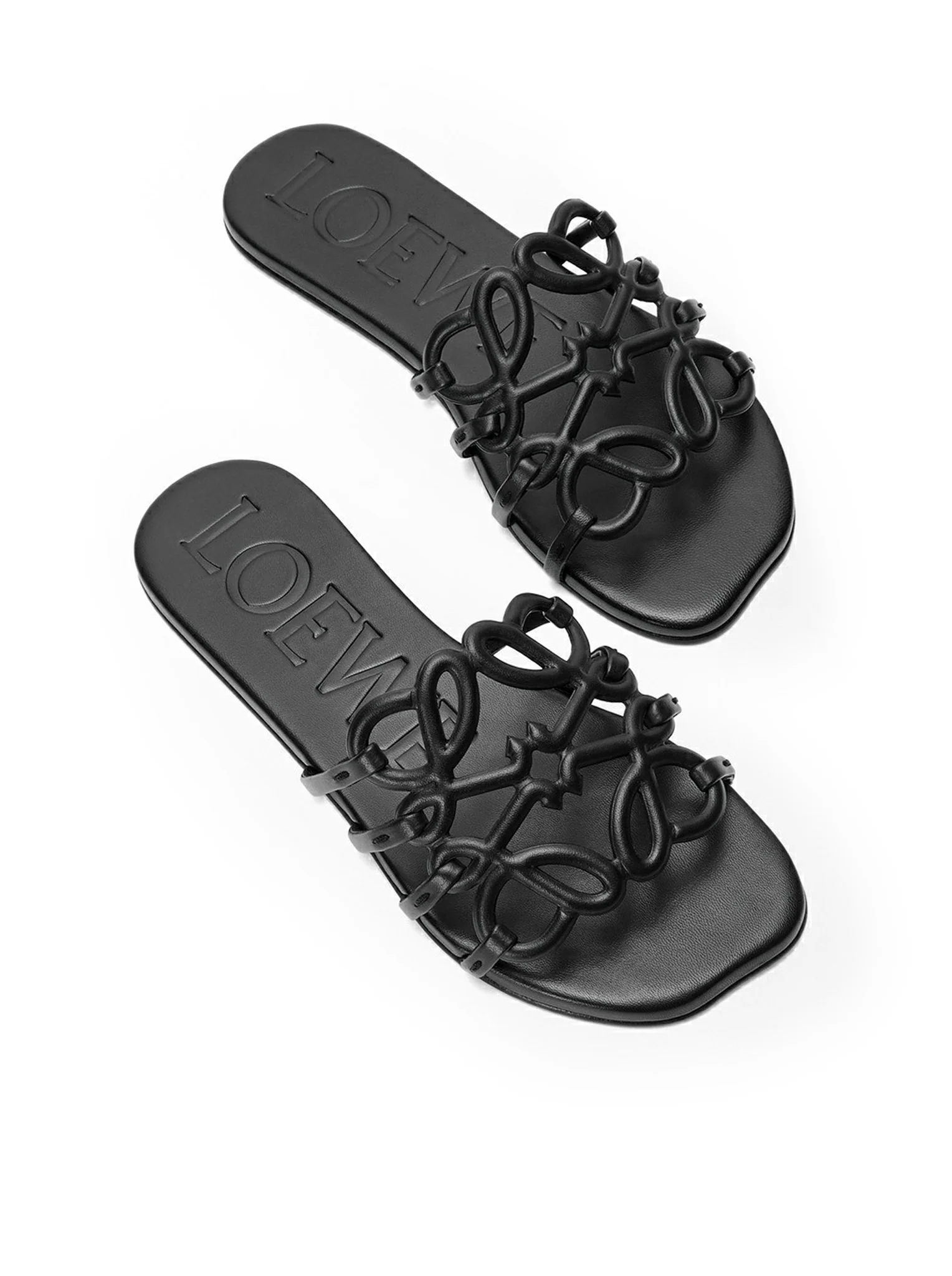 ANAGRAM PETAL SLIDE IN CALFSKIN - Image 3