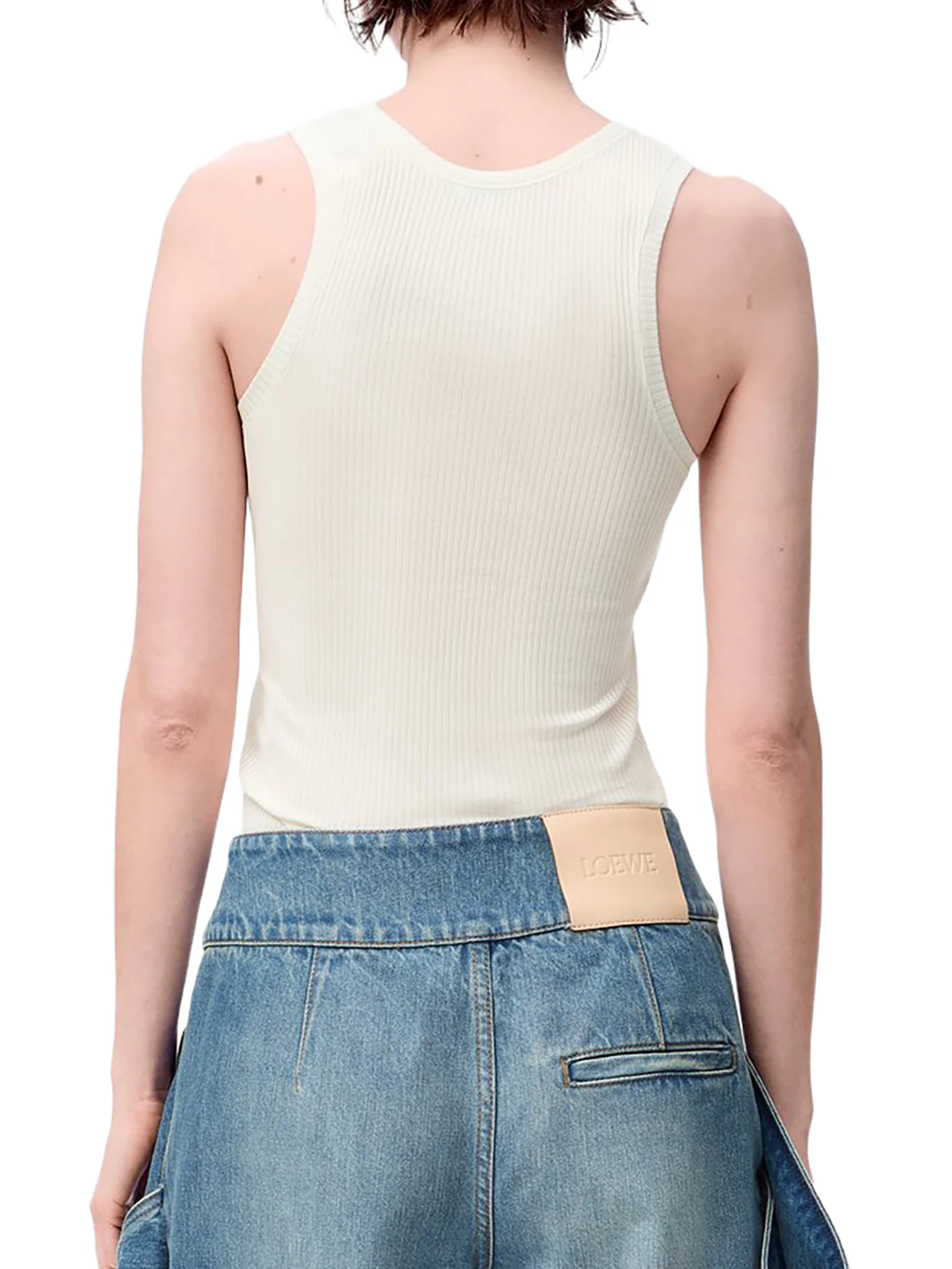ANAGRAM SILK TANK TOP - Image 4