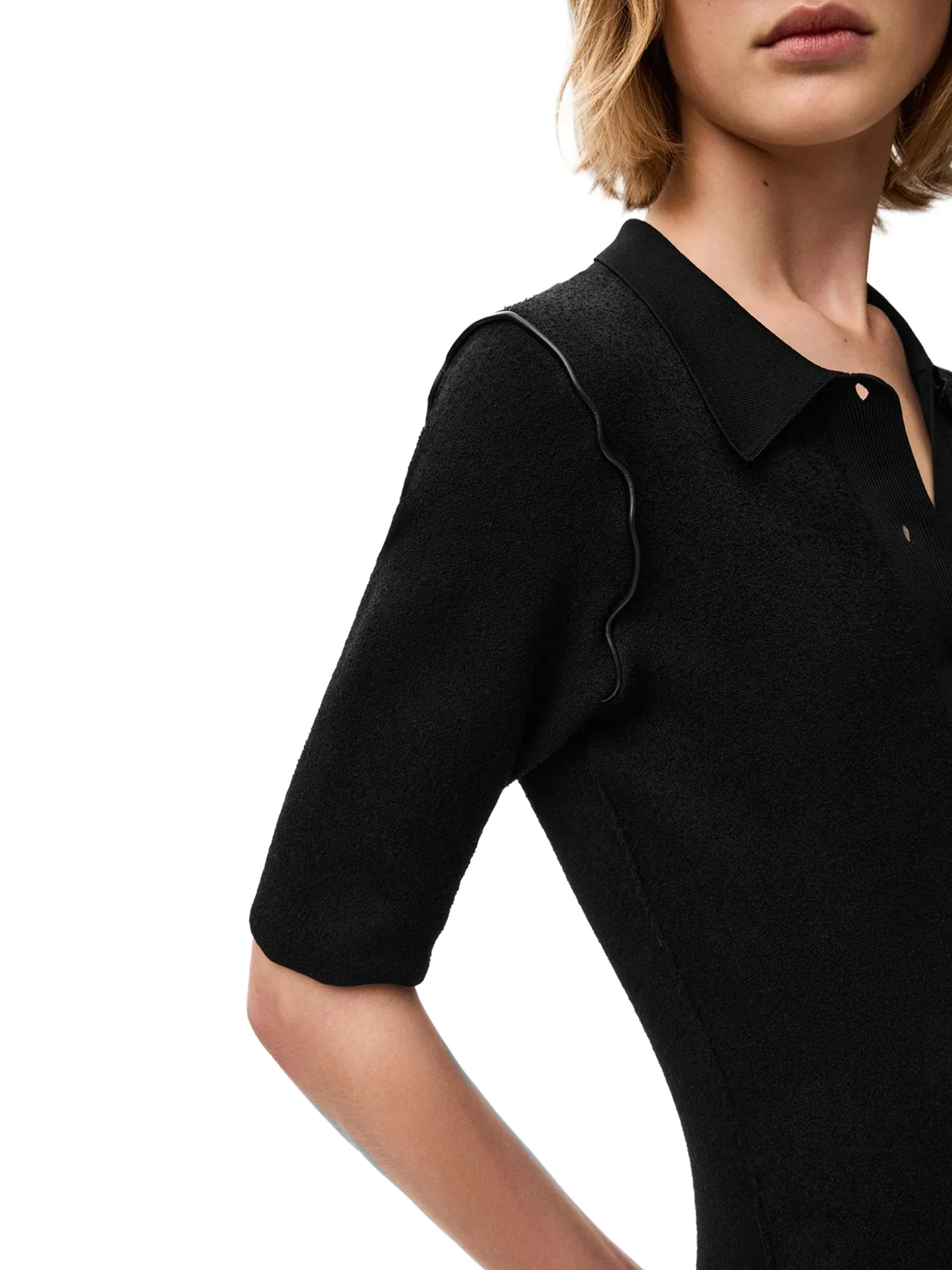 ASYMMETRIC DRESS WITH MULTI-LAYERED HEM - Image 5