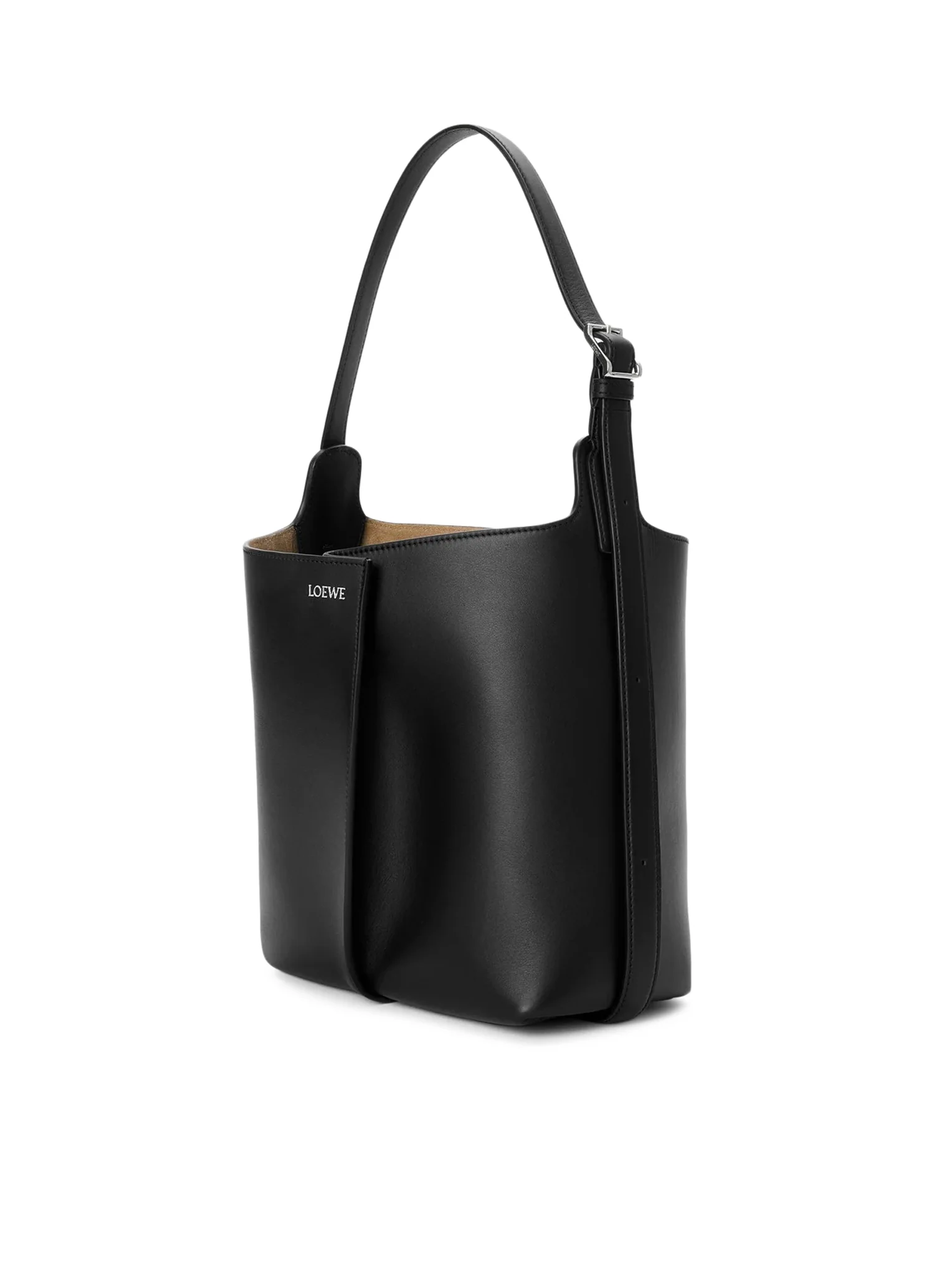 BILBAO MEDIUM BUCKET BAG IN SMOOTH CALFSKIN - Image 6
