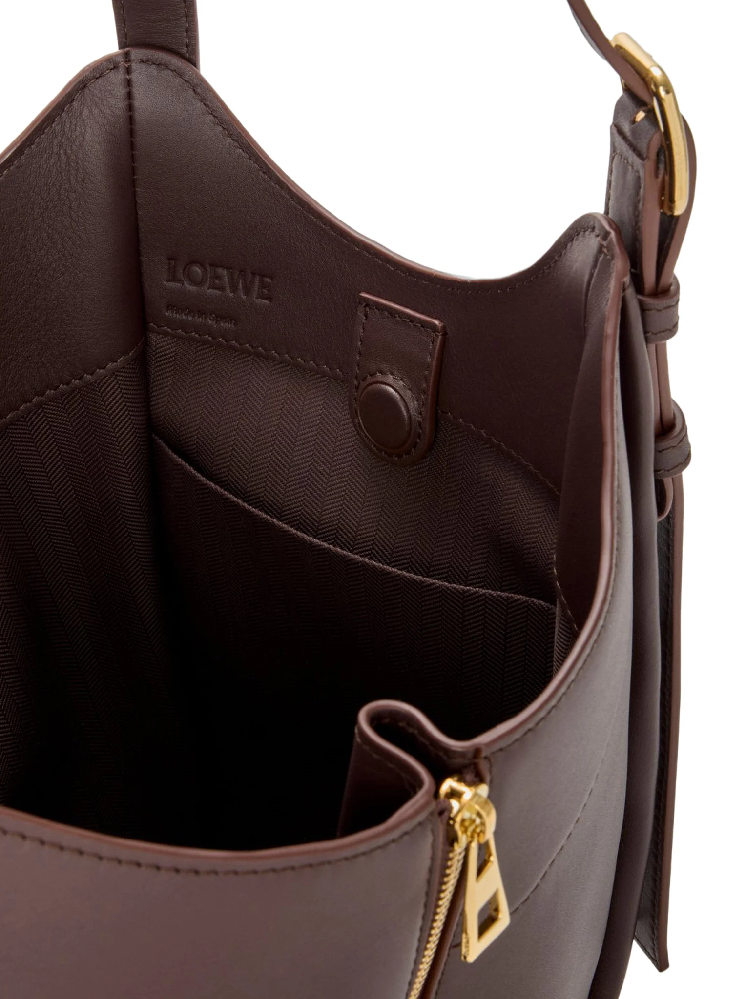 CLASSIC CALFSKIN HAMMOCK FLIP BAG - Image 8