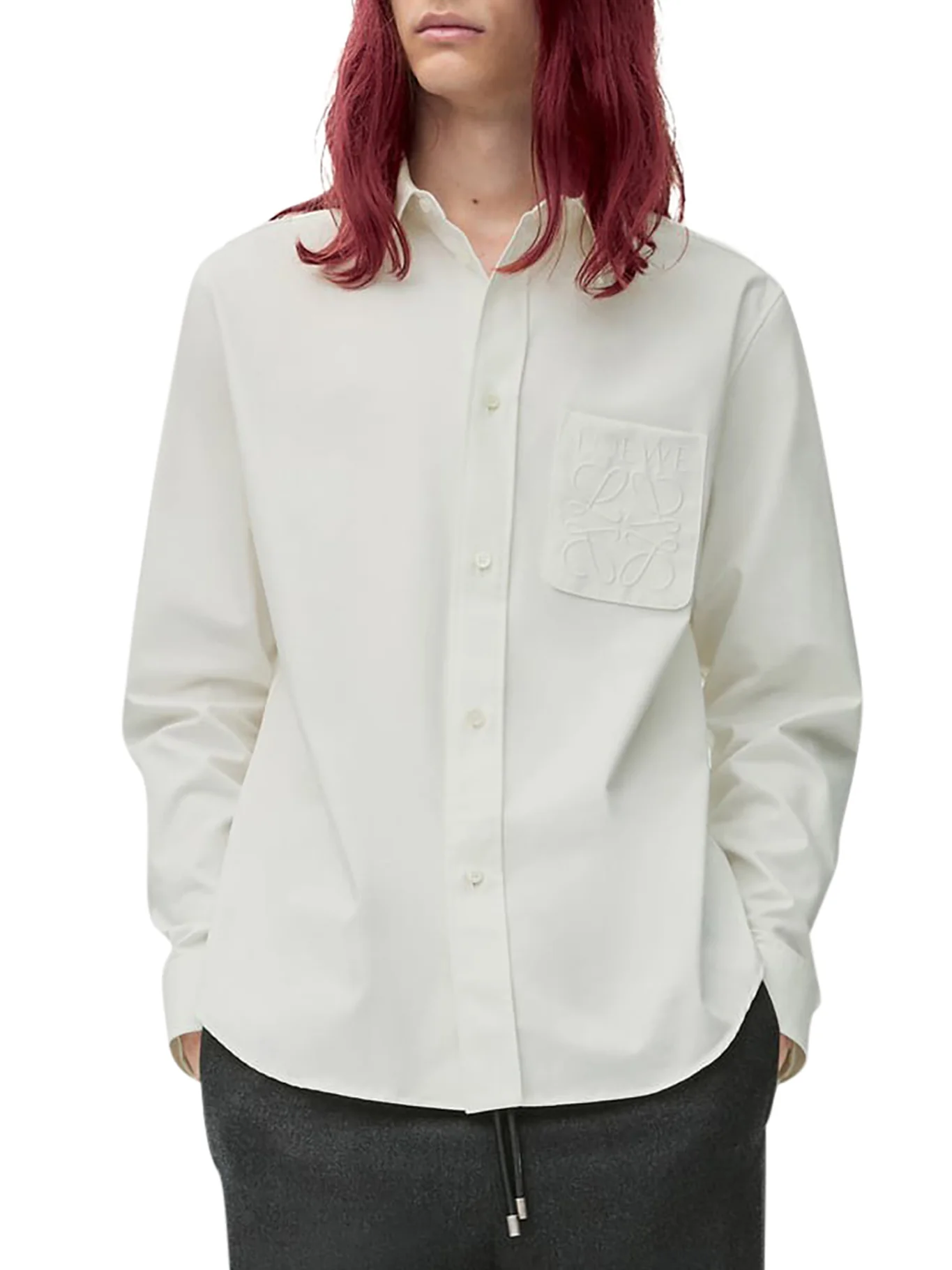 COTTON SHIRT WITH LOGO - Image 3