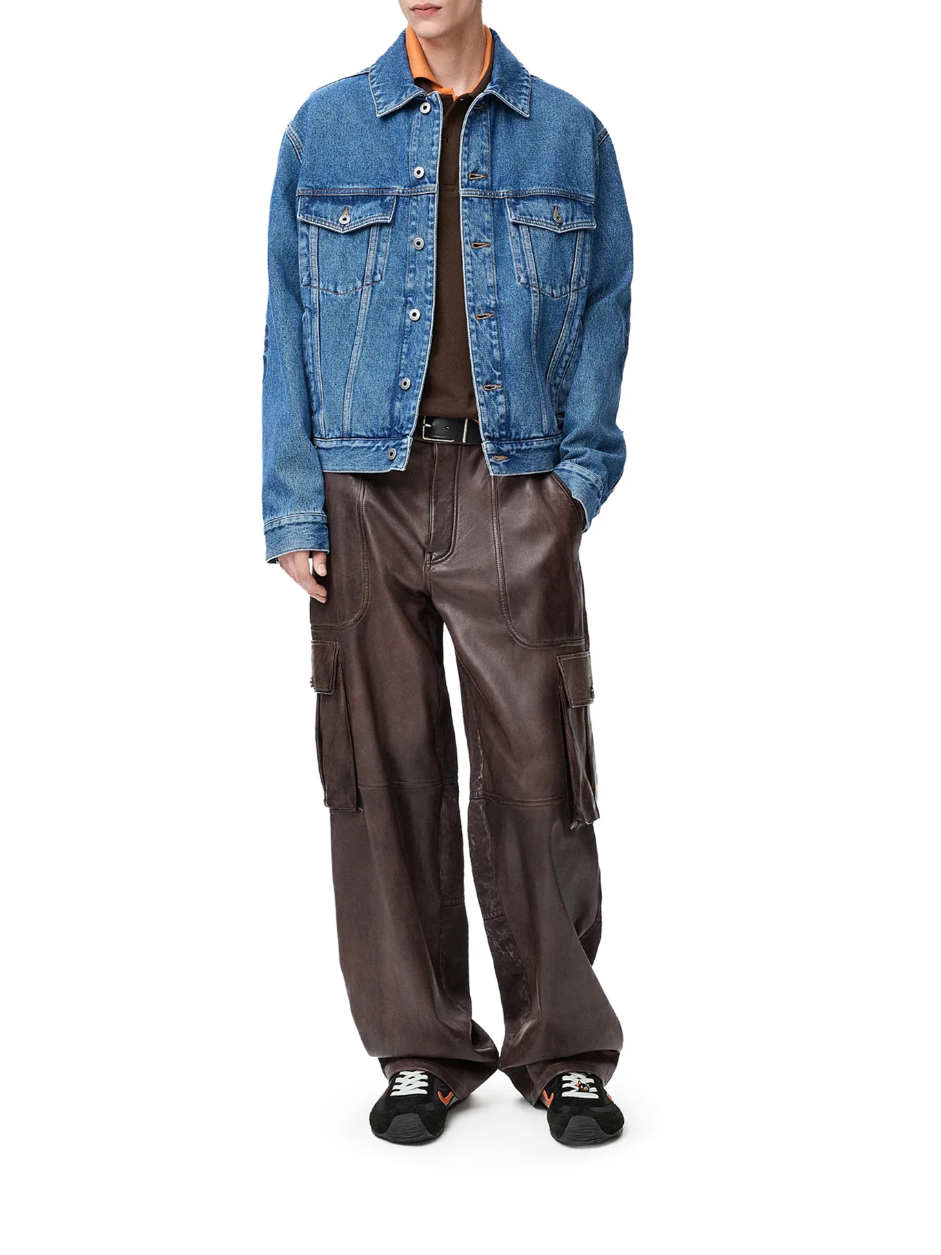 DENIM JACKET WITH ANAGRAM - Image 2
