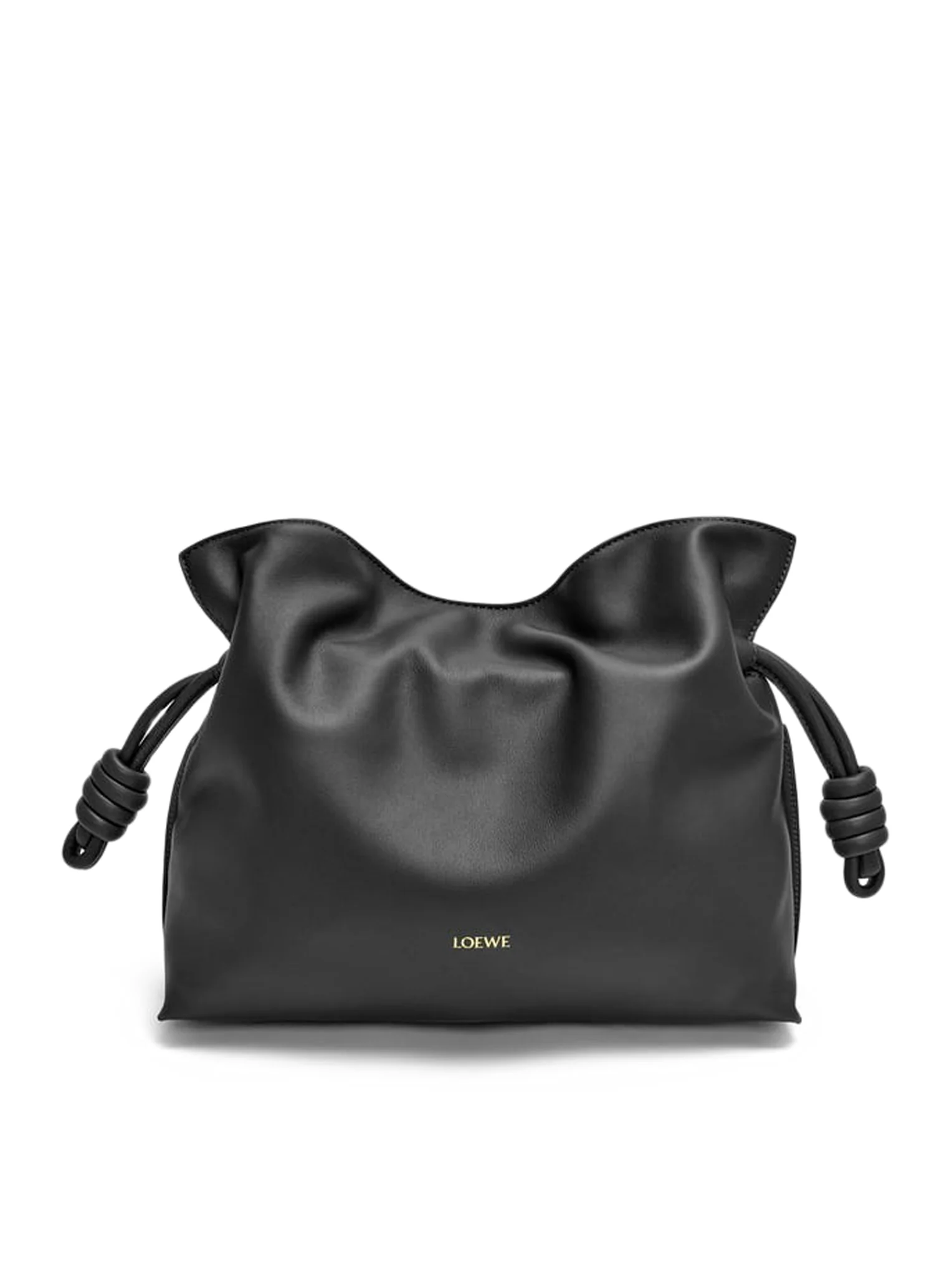 FLAMENCO CLUTCH MEDIUM BAG IN CALFSKIN NAPPA