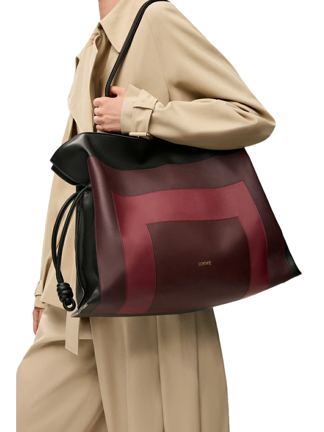 FLAMENCO CLUTCH XL BAG IN NAPPA - Image 2
