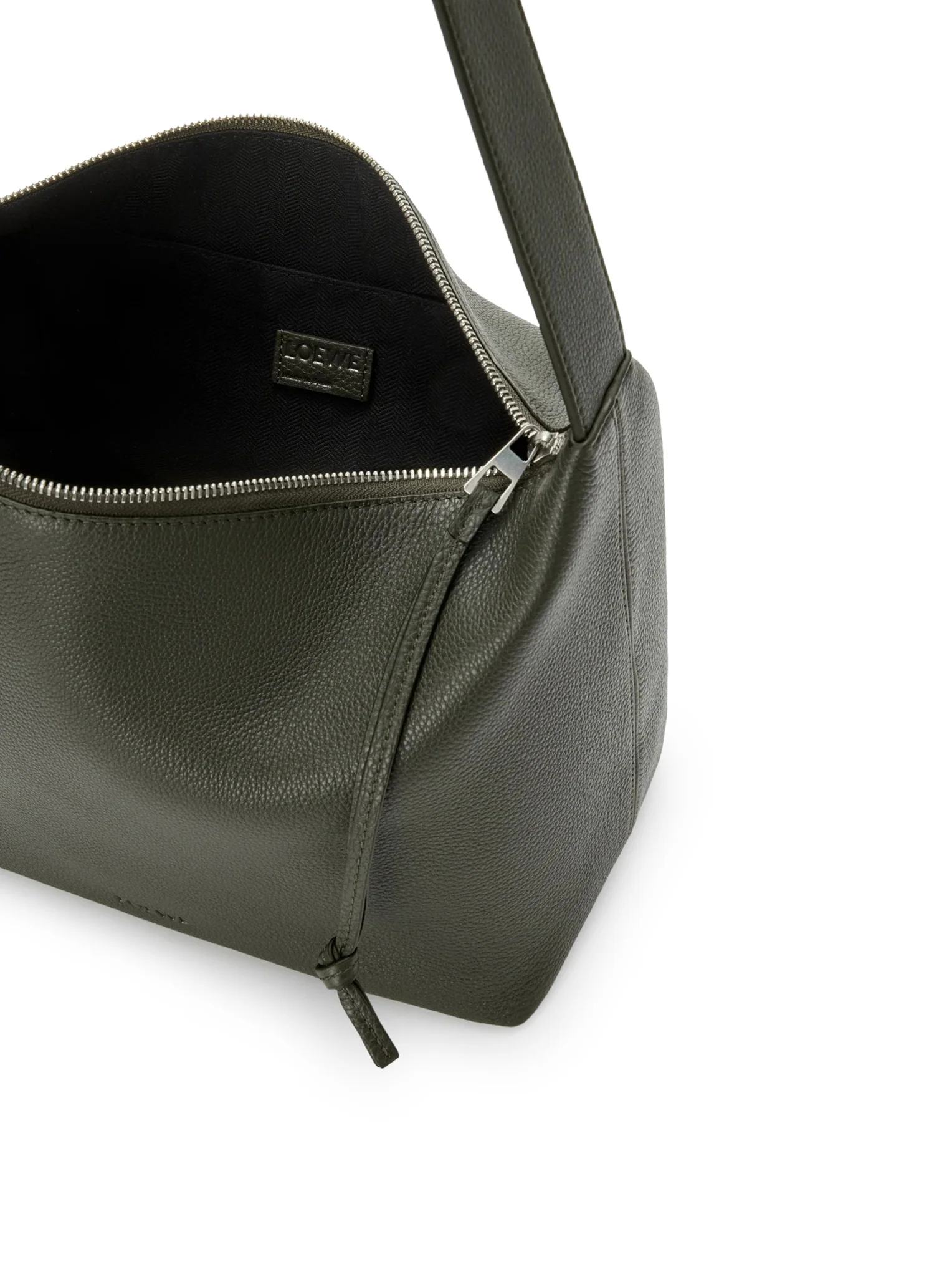 HOBO LOOP BAG IN GRAINED CALFSKIN LEATHER - Image 8