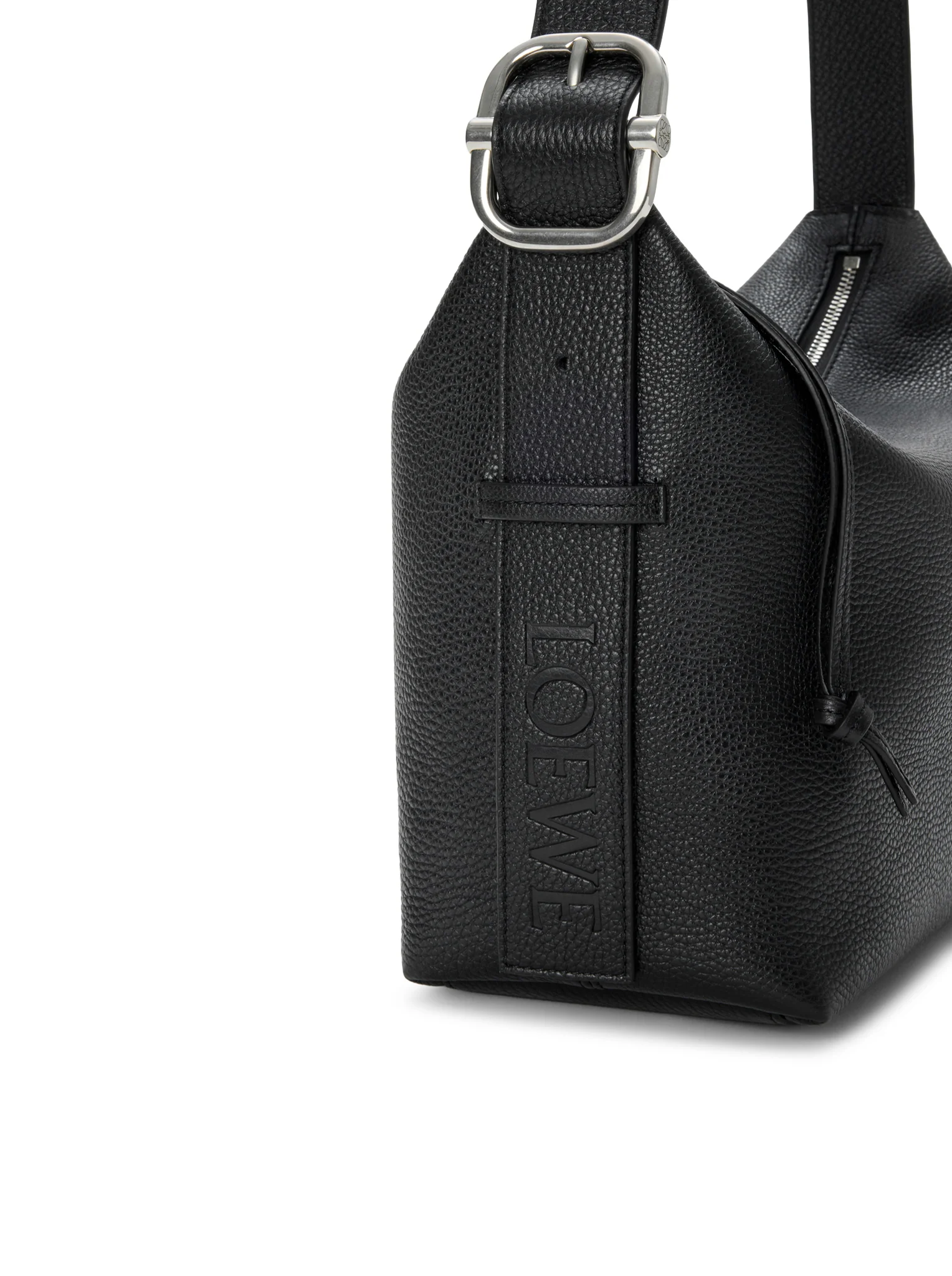 HOBO LOOP BAG IN GRAINED CALFSKIN LEATHER - Image 7