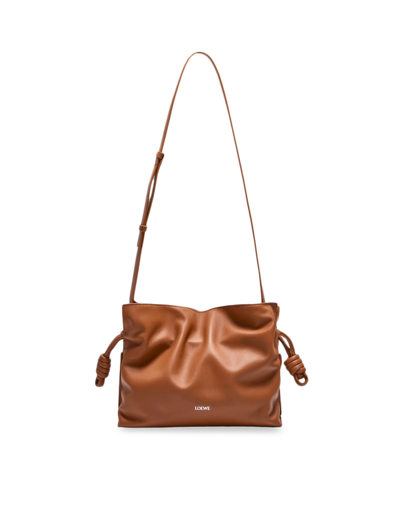 MEDIUM FLAMENCO CLUTCH BAG IN CALFSKIN NAPPA - Image 4