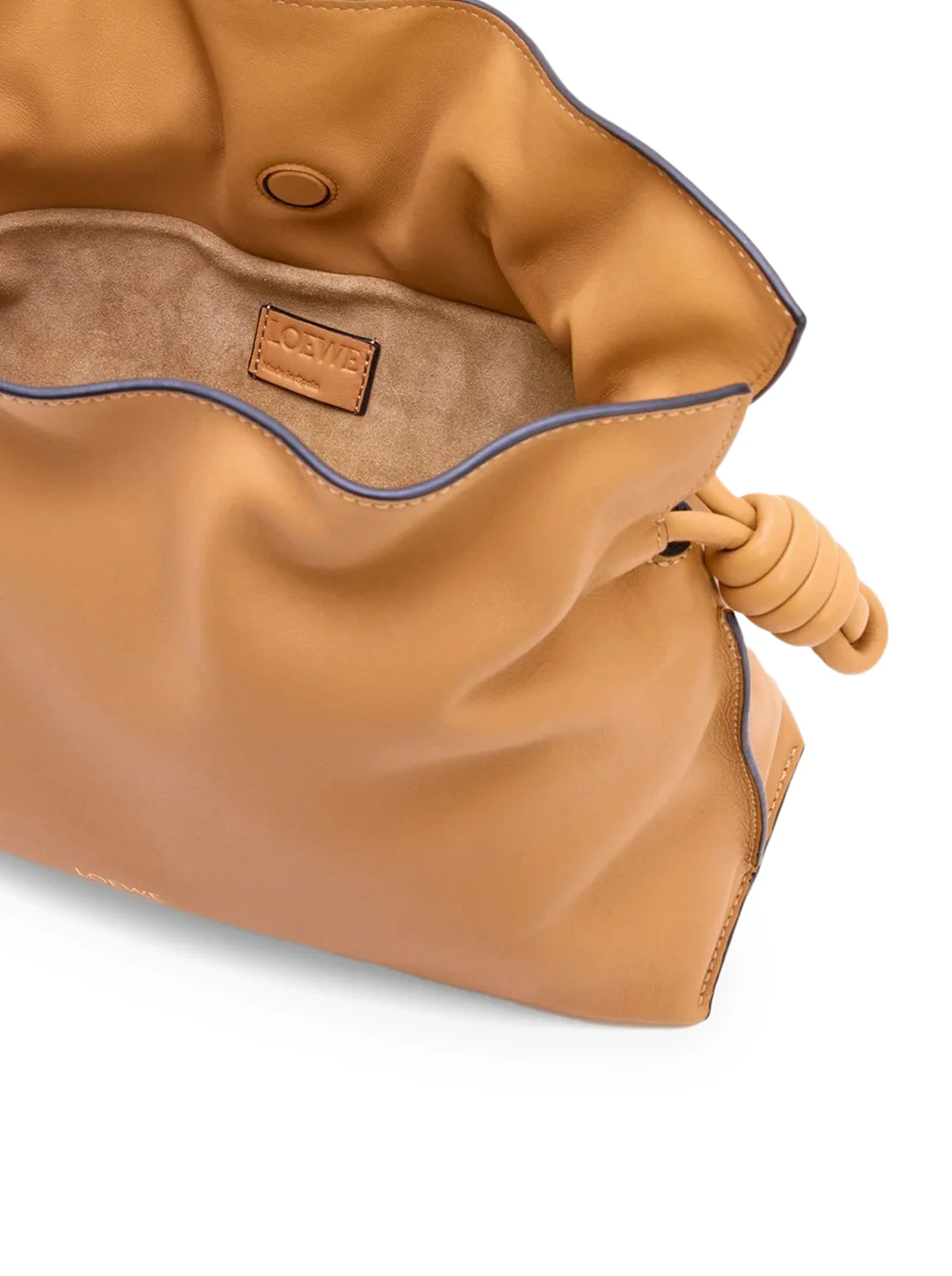 MEDIUM FLAMENCO CLUTCH IN NAPPA - Image 8