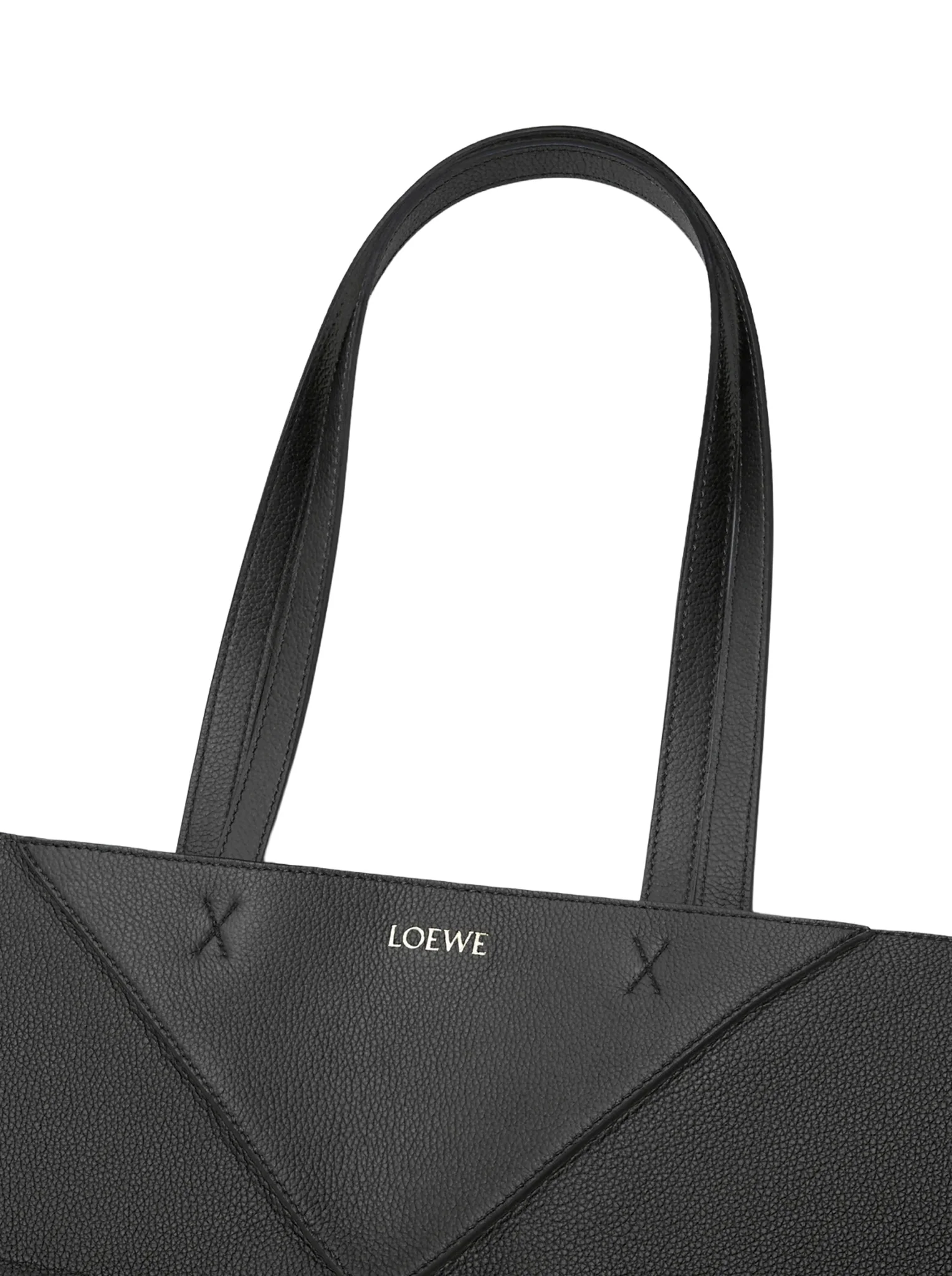 MEDIUM PUZZLE FOLD HORIZONTAL TOTE BAG IN GRAINED CALFSKIN - Image 9