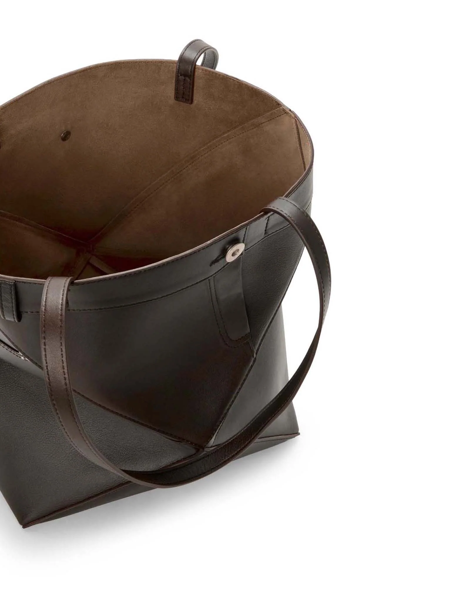 MEDIUM PUZZLE FOLD PANTS TOTE BAG IN LEATHER - Image 10