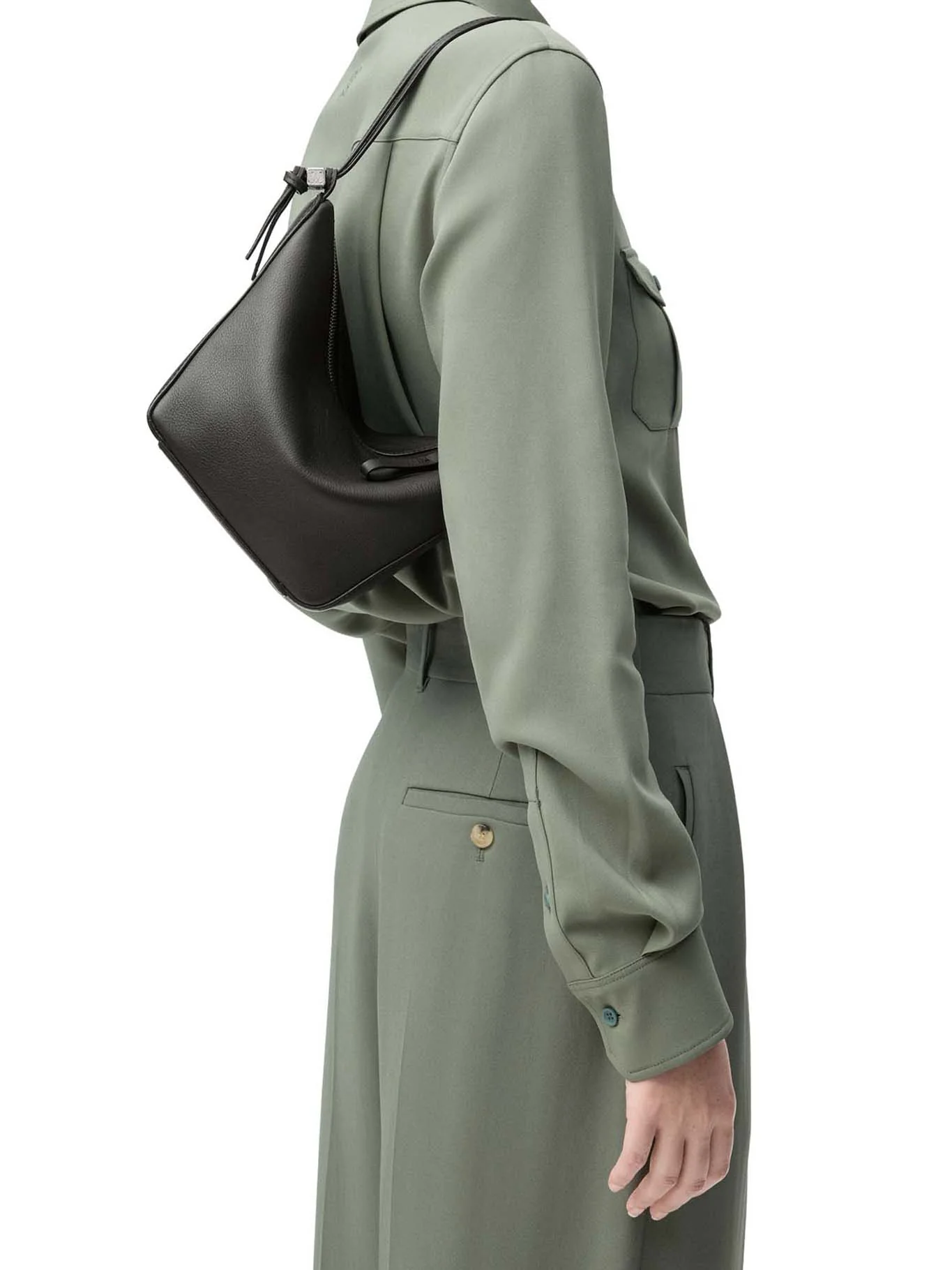 CLASSIC CALFSKIN MINI HAMMOCK HOBO BAG - Image 2