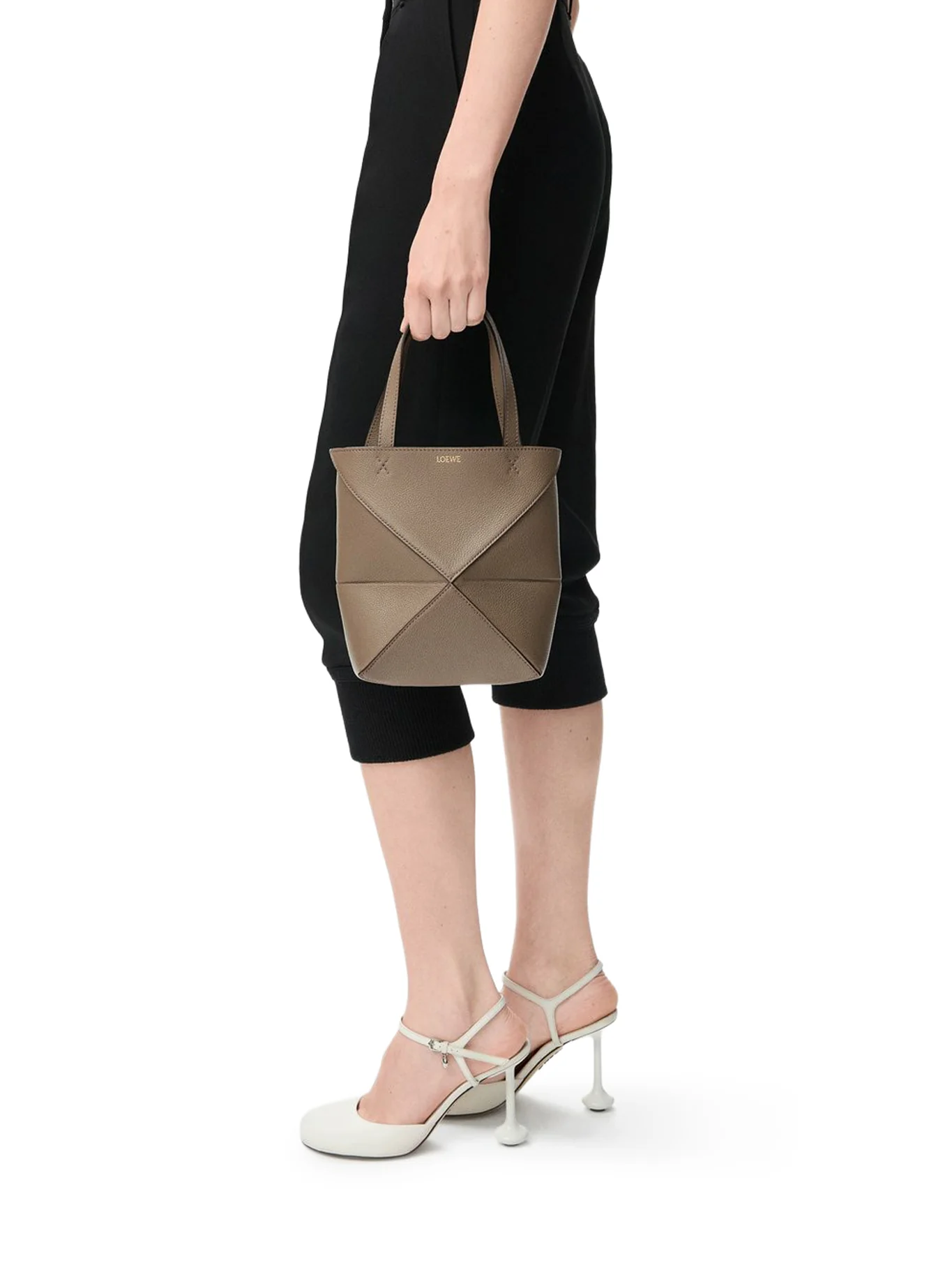 MINI PUZZLE FOLD LEATHER BAG - Image 4