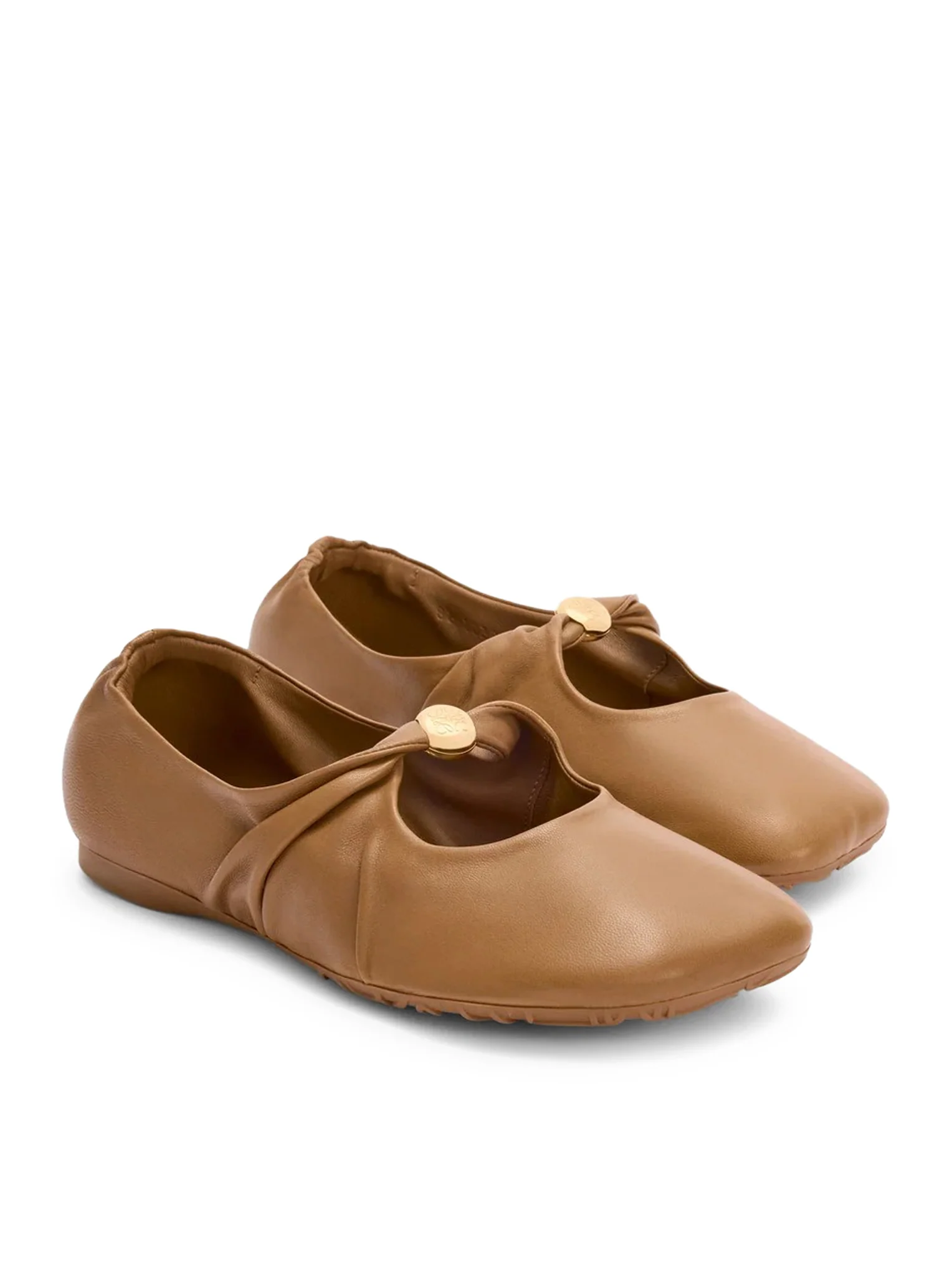 PEBBLE BALLERINAS IN LAMBSKIN NAPPA - Image 3