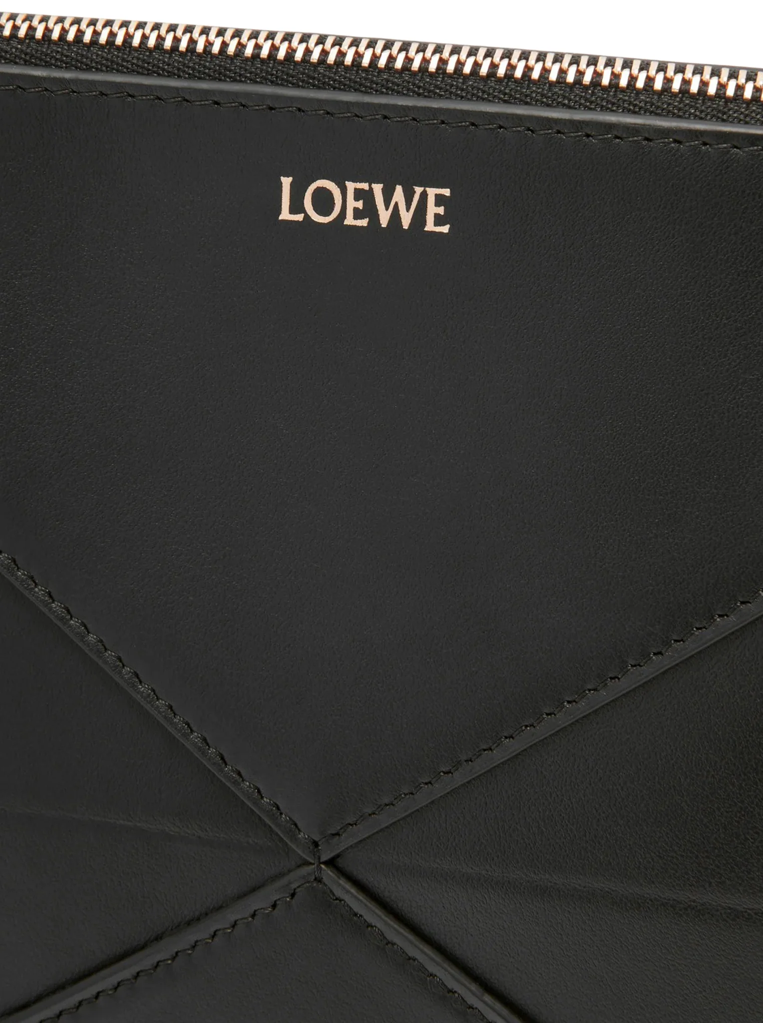 PUZZLE FOLD POUCH IN POLISHED CALFSKIN - Image 2