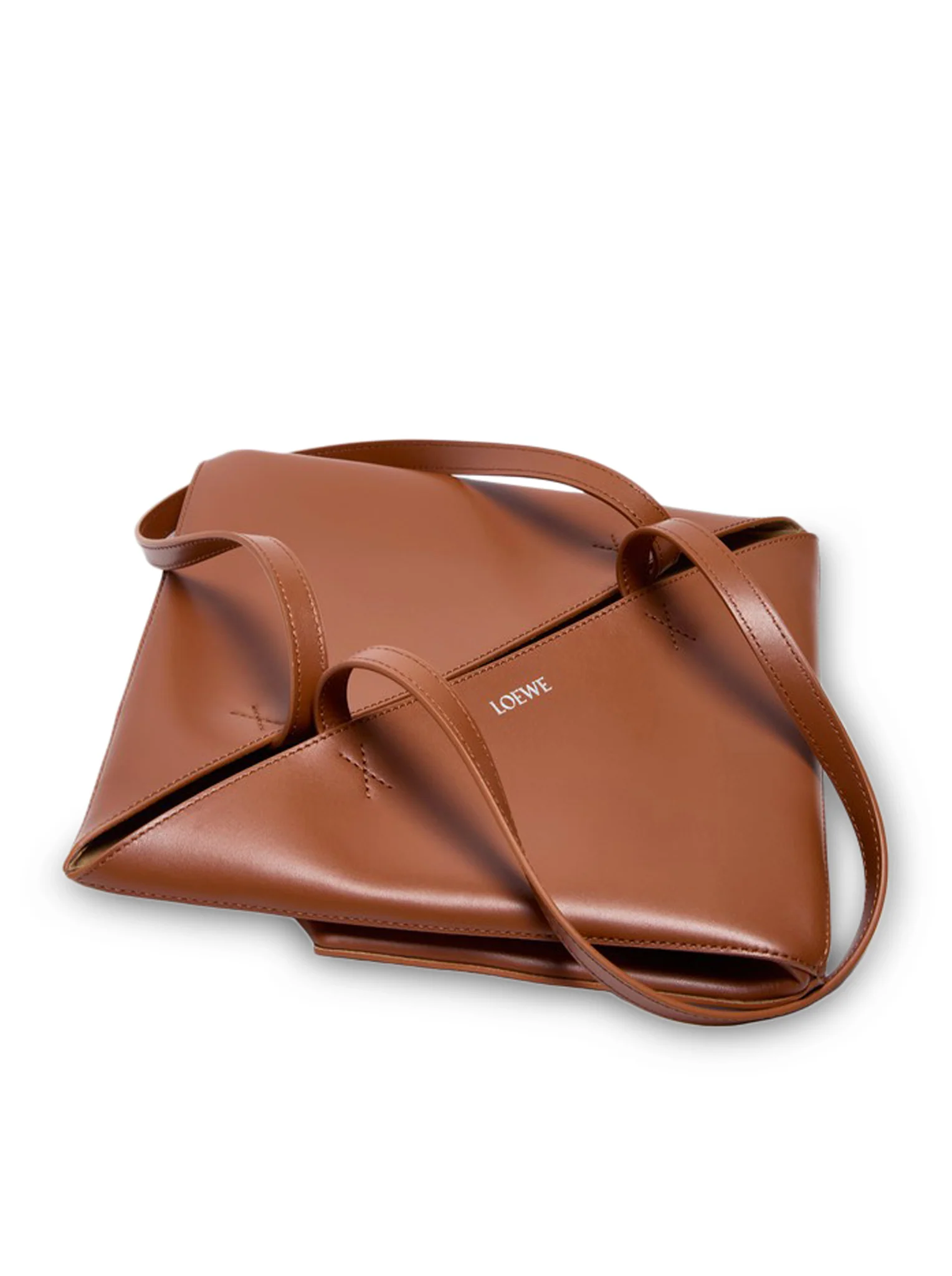 PUZZLE FOLD TOTE BAG IN POLISHED CALFSKIN - Image 5