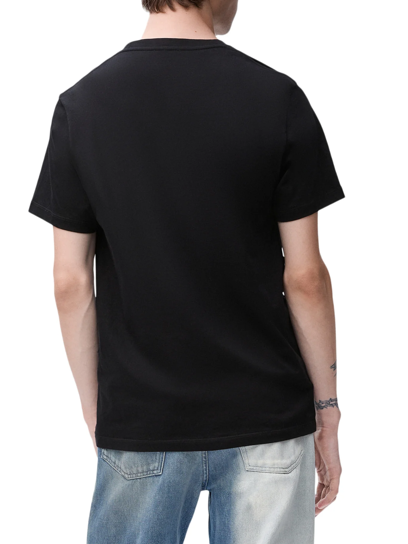 REGULAR FIT COTTON T-SHIRT WITH ANAGRAM - Image 4