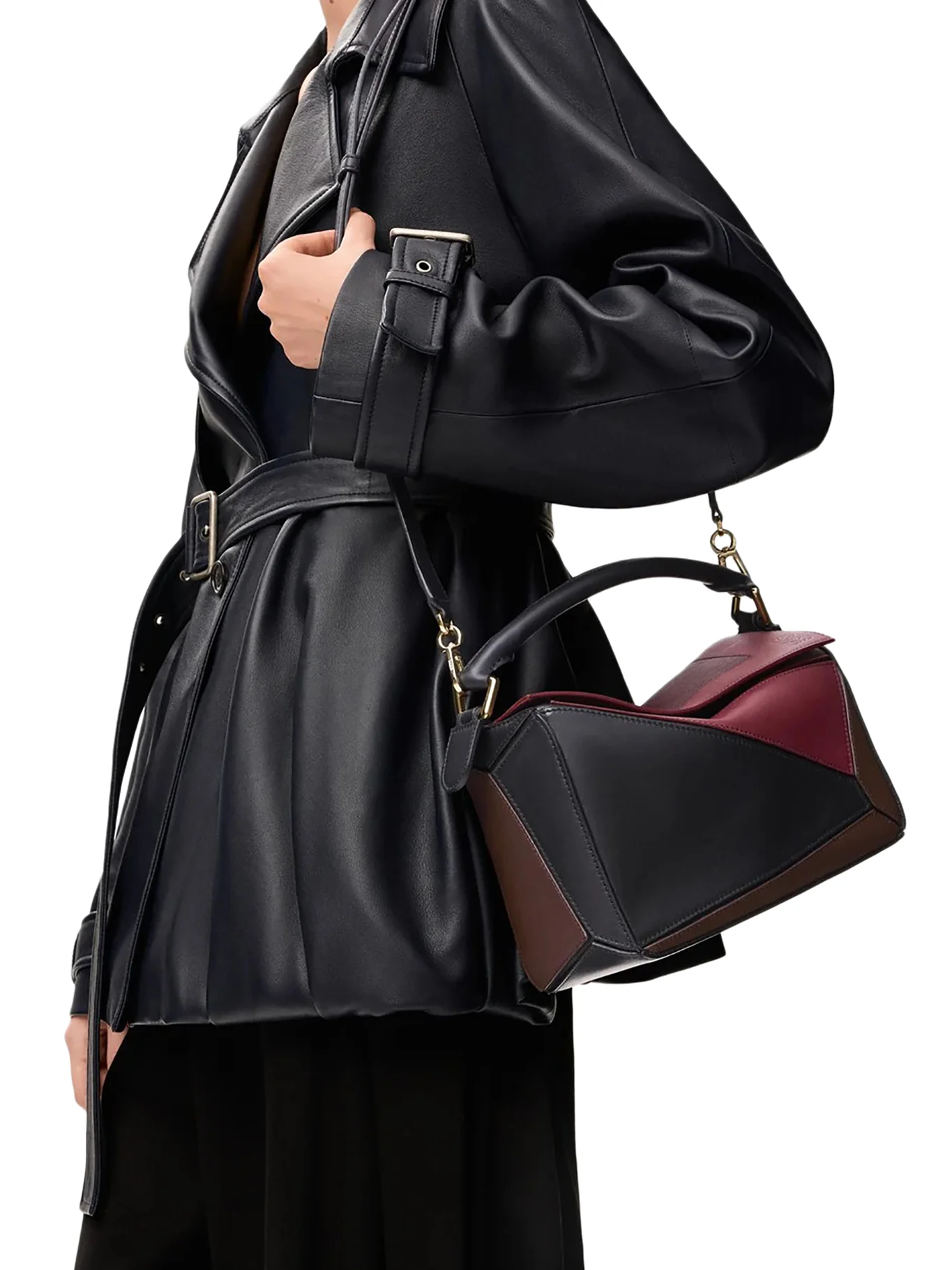 SMALL PUZZLE BAG IN NAPPA - Image 3