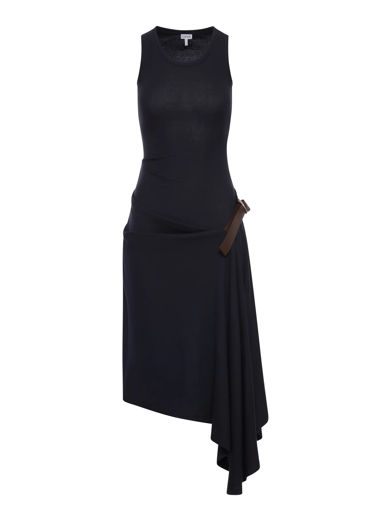 STRETCH COTTON TANK TOP DRESS