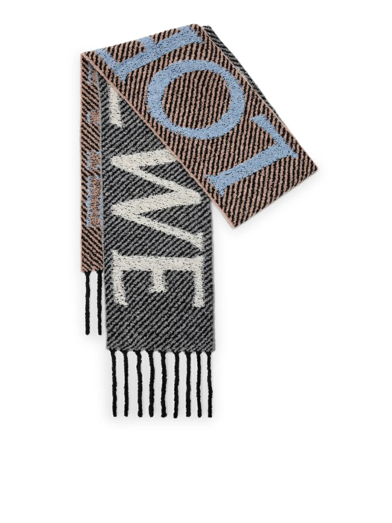WOOL AND ALPACA BLEND SCARF - Image 2