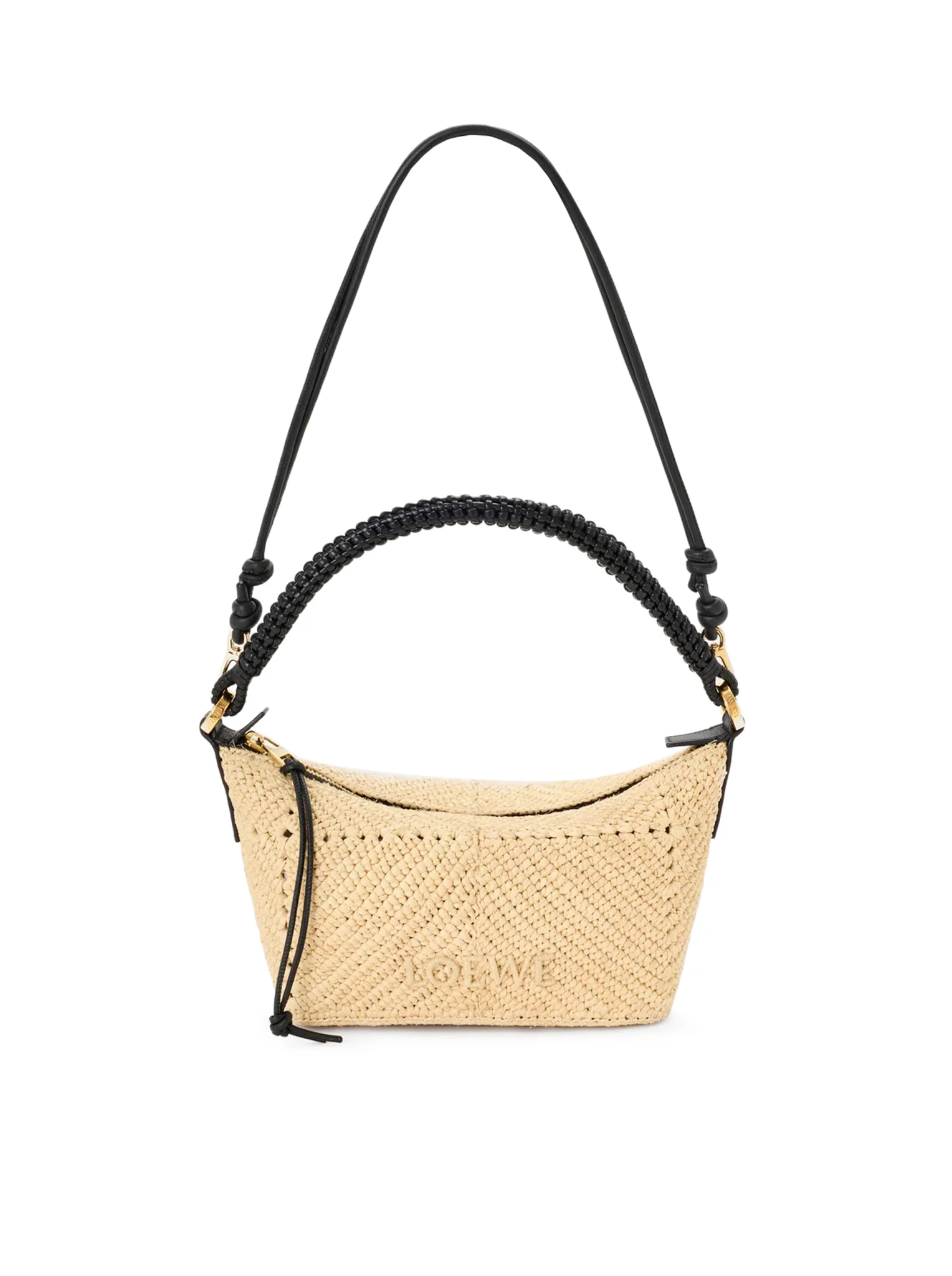CALA MINI BAG IN CALFSKIN AND RAFFIA - Image 6
