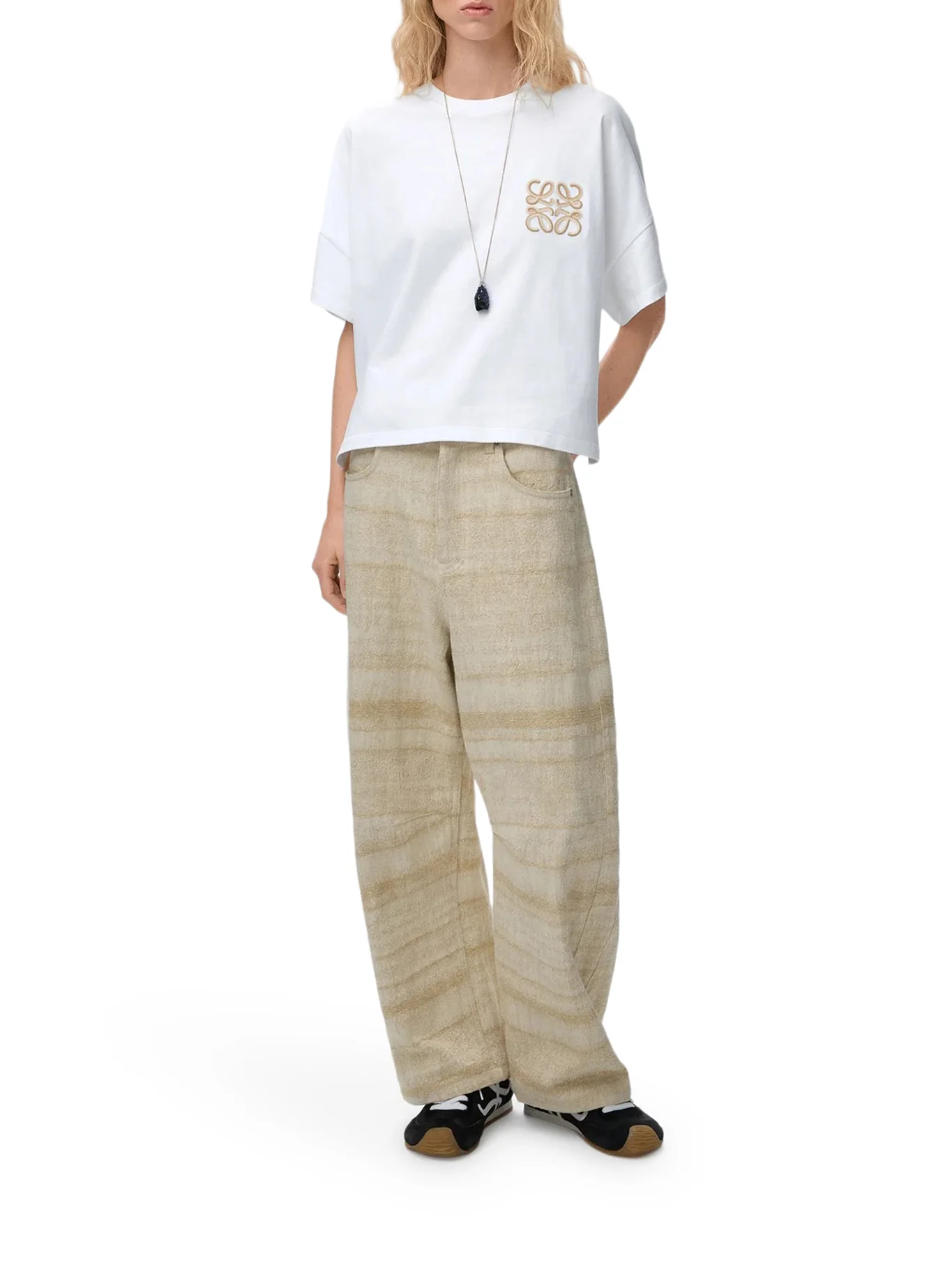 COTTON T-SHIRT WITH A BOXY FIT - Image 2